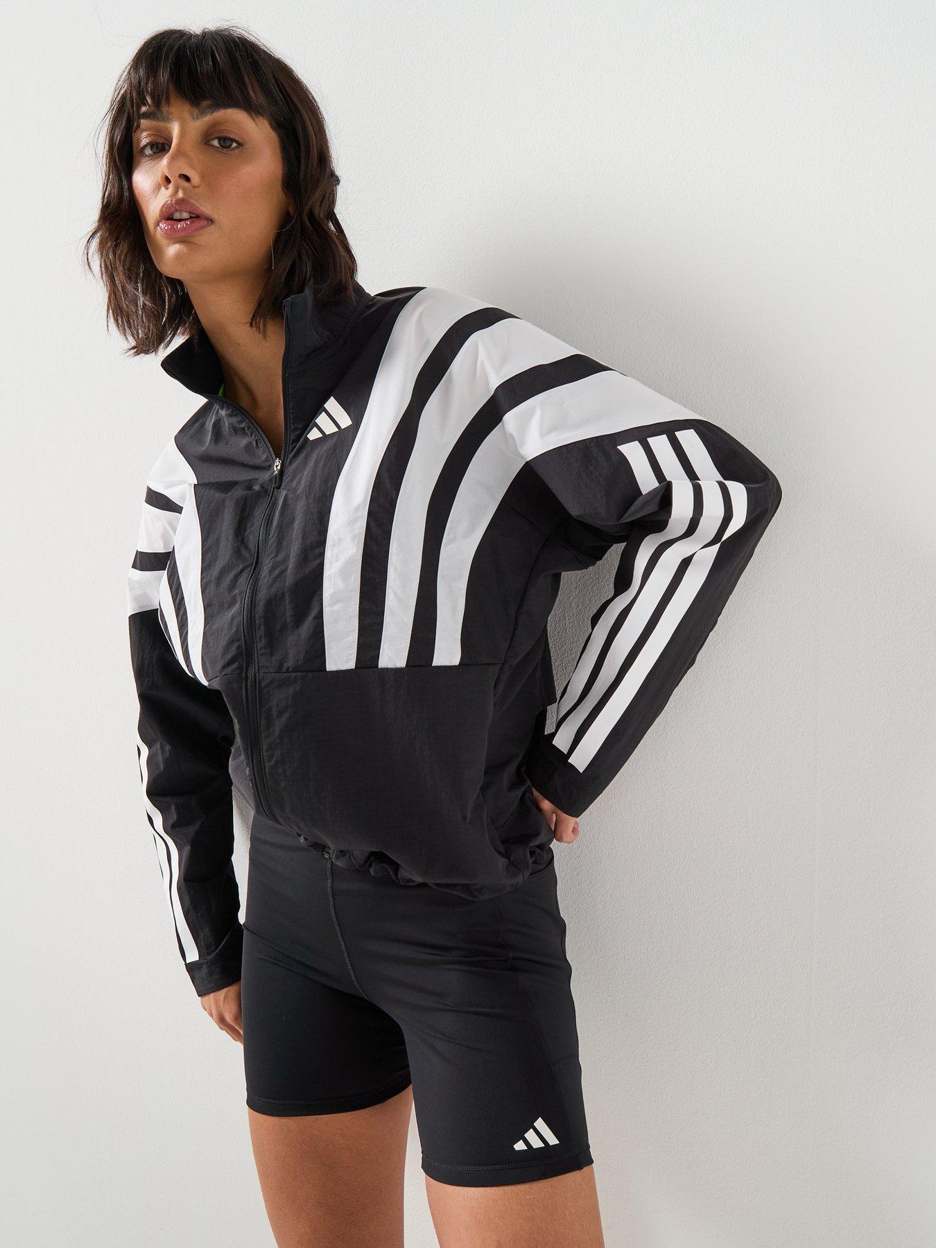 adidas Womens Running Adizero Jacket - Black