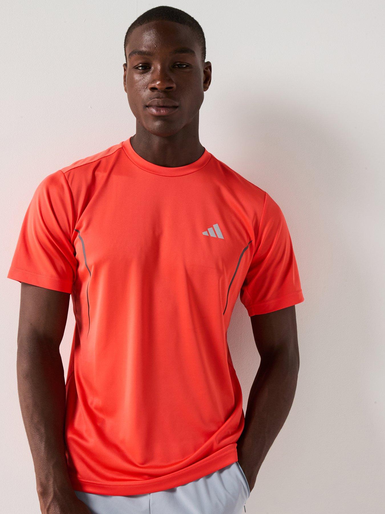 adidas Mens Training Tech T-Shirt - Red