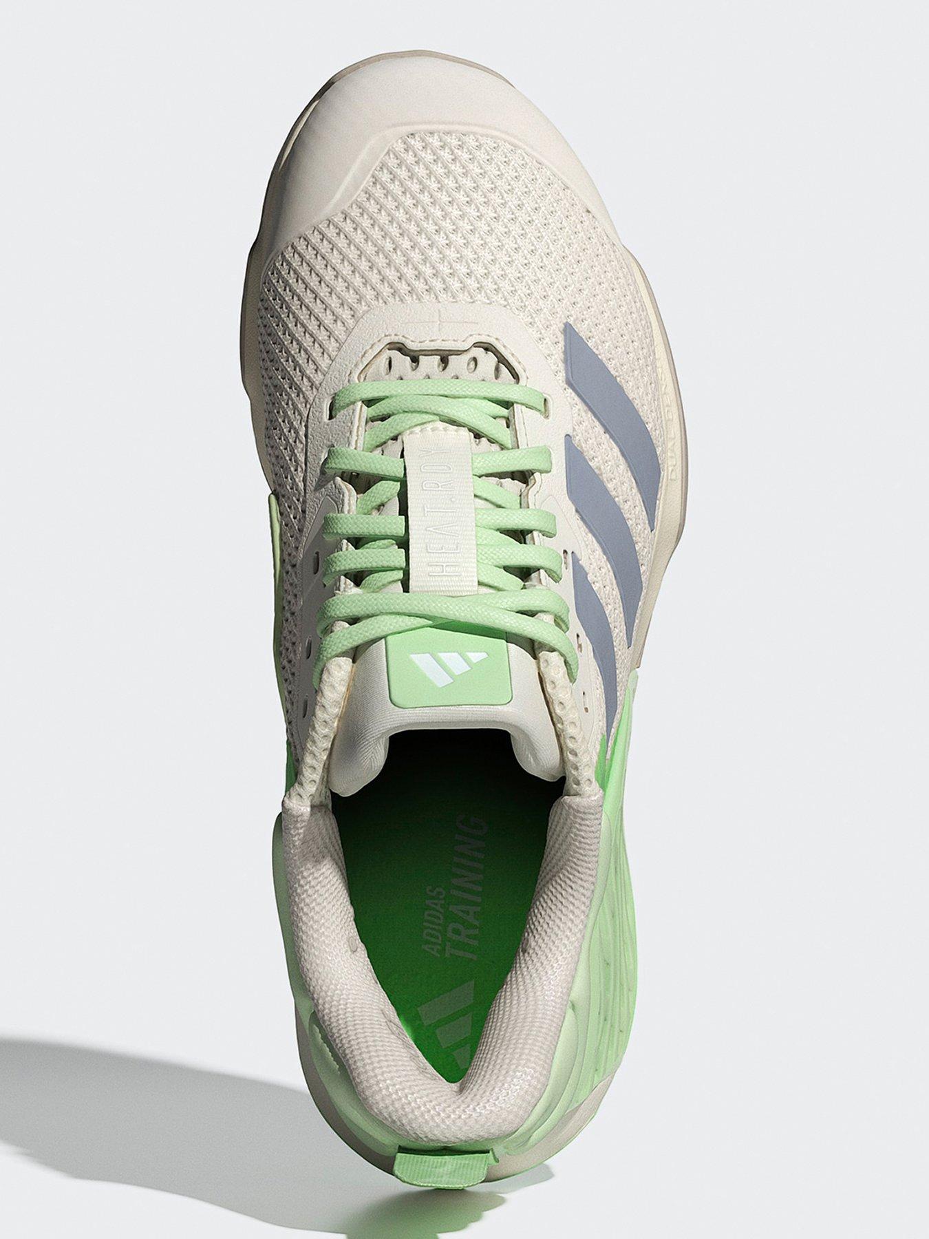 Image 4 of 7 of adidas Womens Training Dropset 3 Trainers - Silver/Green/Lime