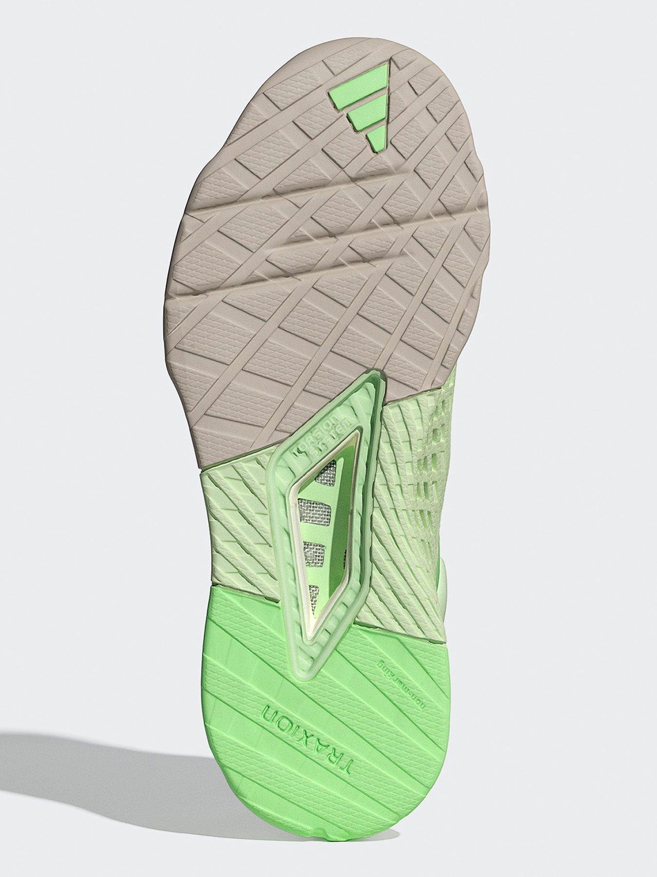 Image 5 of 7 of adidas Womens Training Dropset 3 Trainers - Silver/Green/Lime