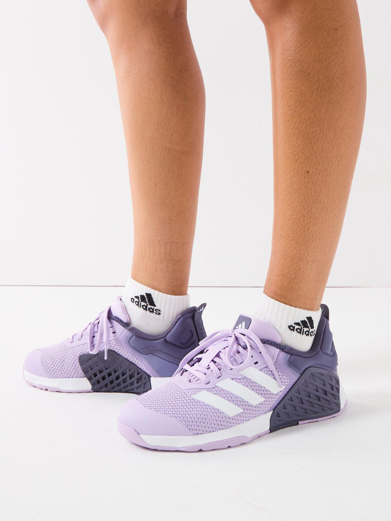 adidas Womens Training Dropset 3 Trainers - Purple