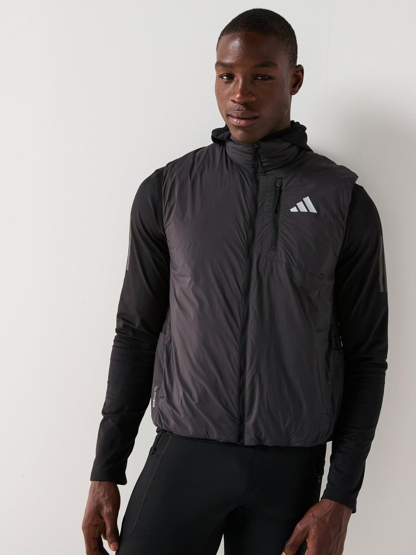adidas Mens Running Adi365 Winter Gilet - Black