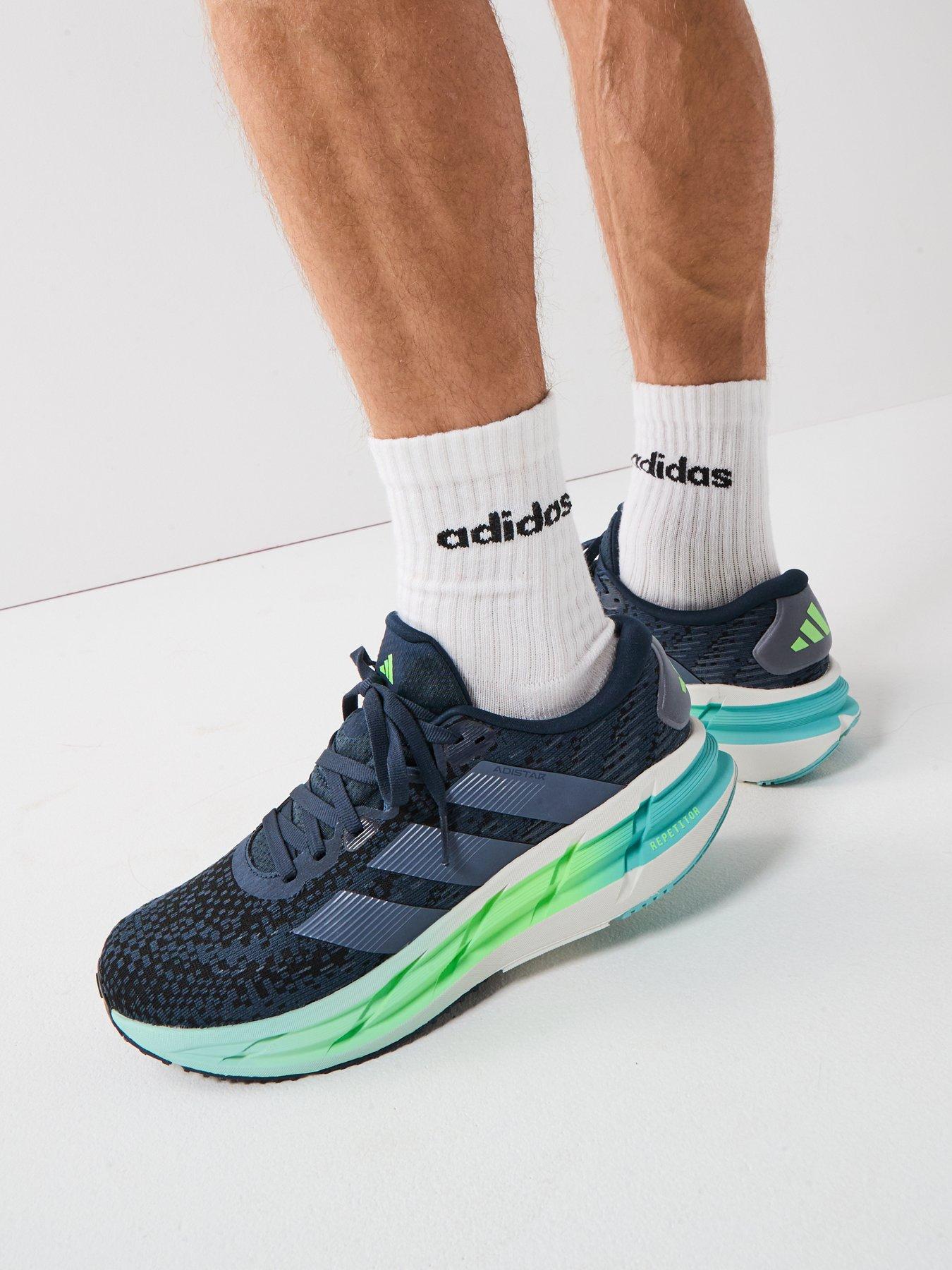 Image 1 of 8 of adidas Mens Running Adistar 4 Trainers - Navy