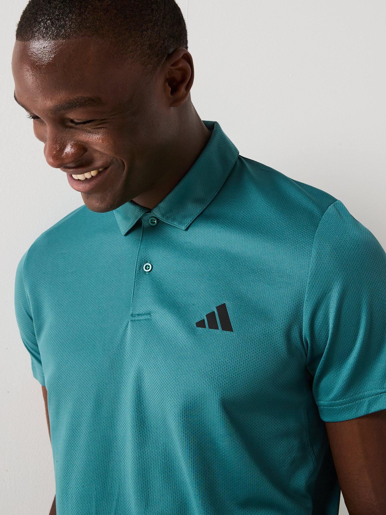 adidas-mens-training-essentials-base-polo-greenoutfit