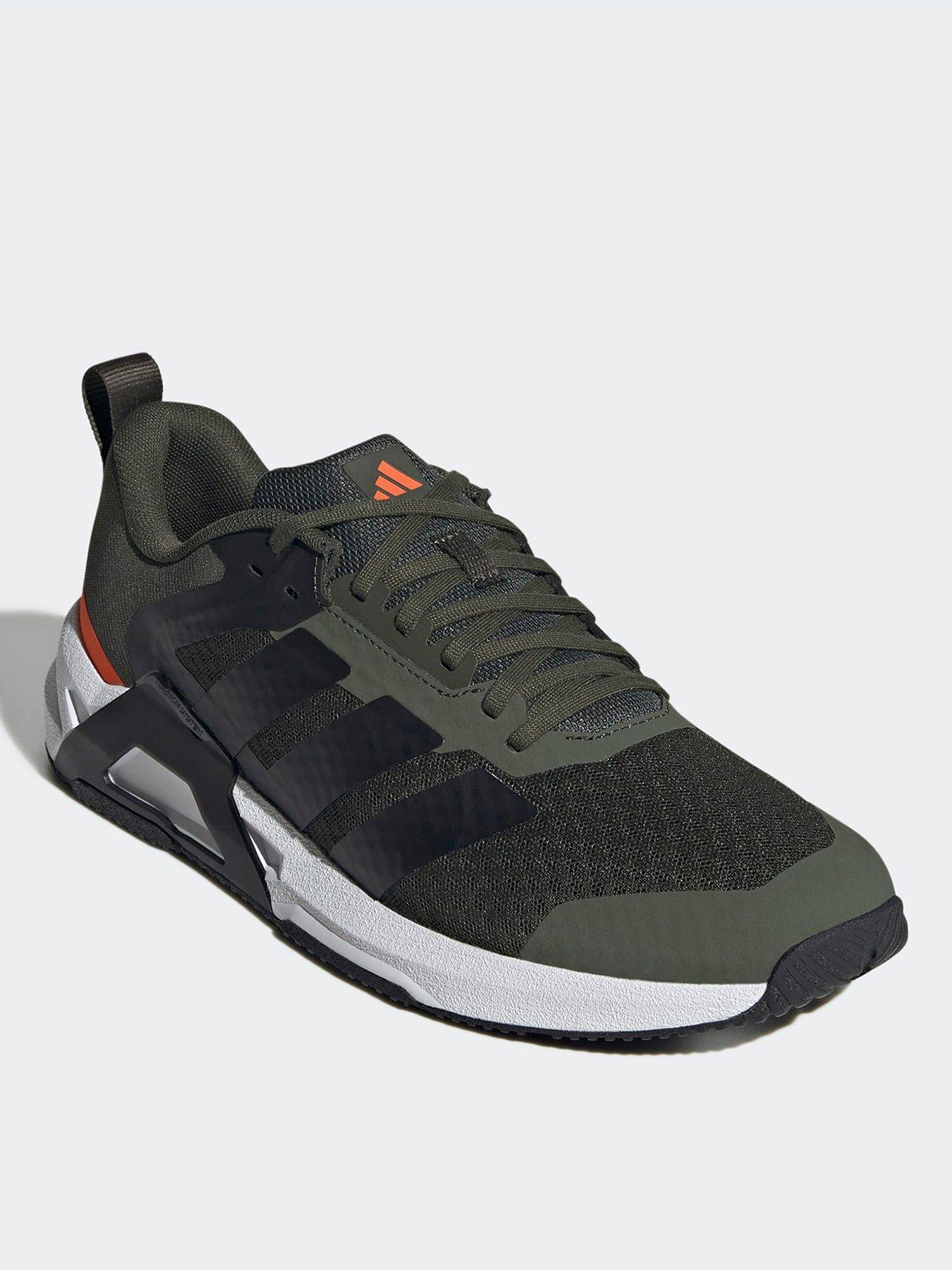 adidas-mens-training-dropset-control-trainers-khakistillFront