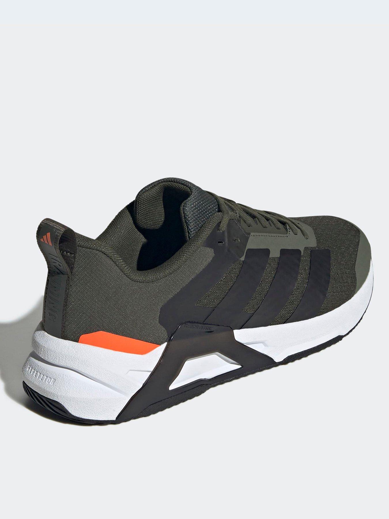 adidas-mens-training-dropset-control-trainers-khakiback