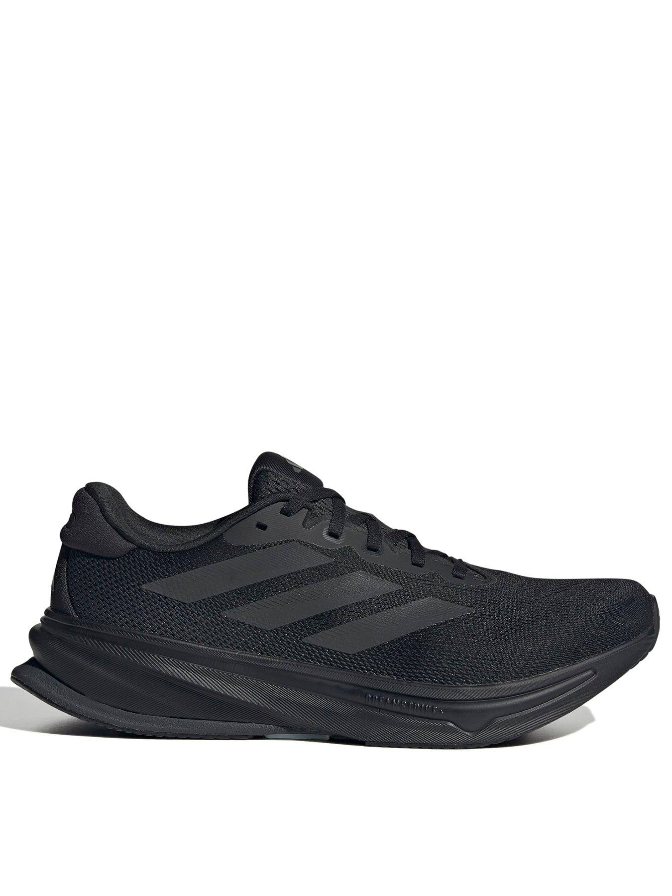 undefined Mens Running Supernova Rise 2 Trainers - Black