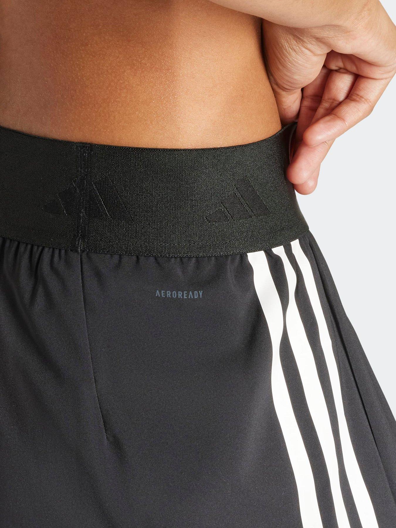 Image 5 of 5 of adidas Womens Training Hyperglam Woven Shorts - Black