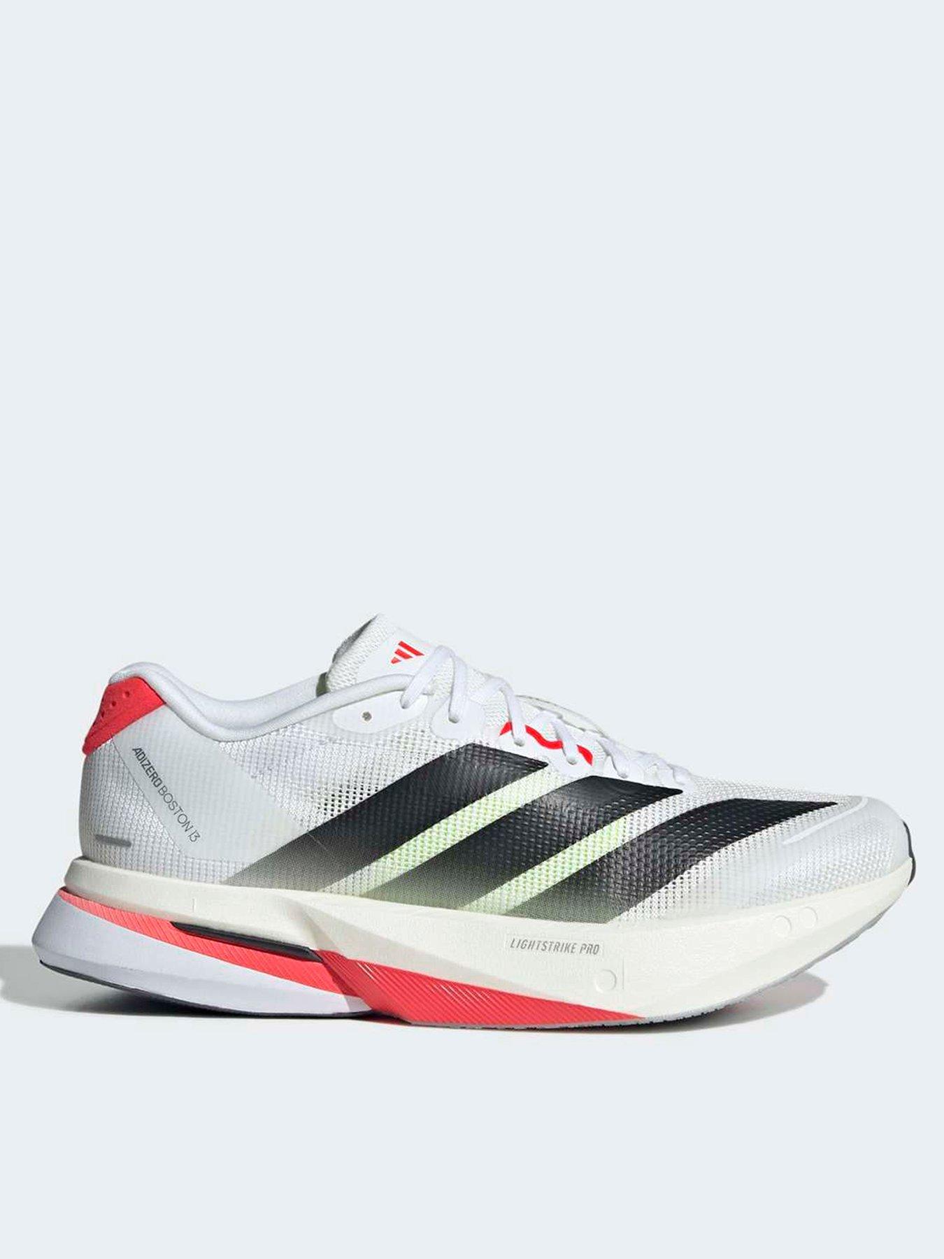 adidas Womens Running Adizero Boston 13 Trainers - White/Black