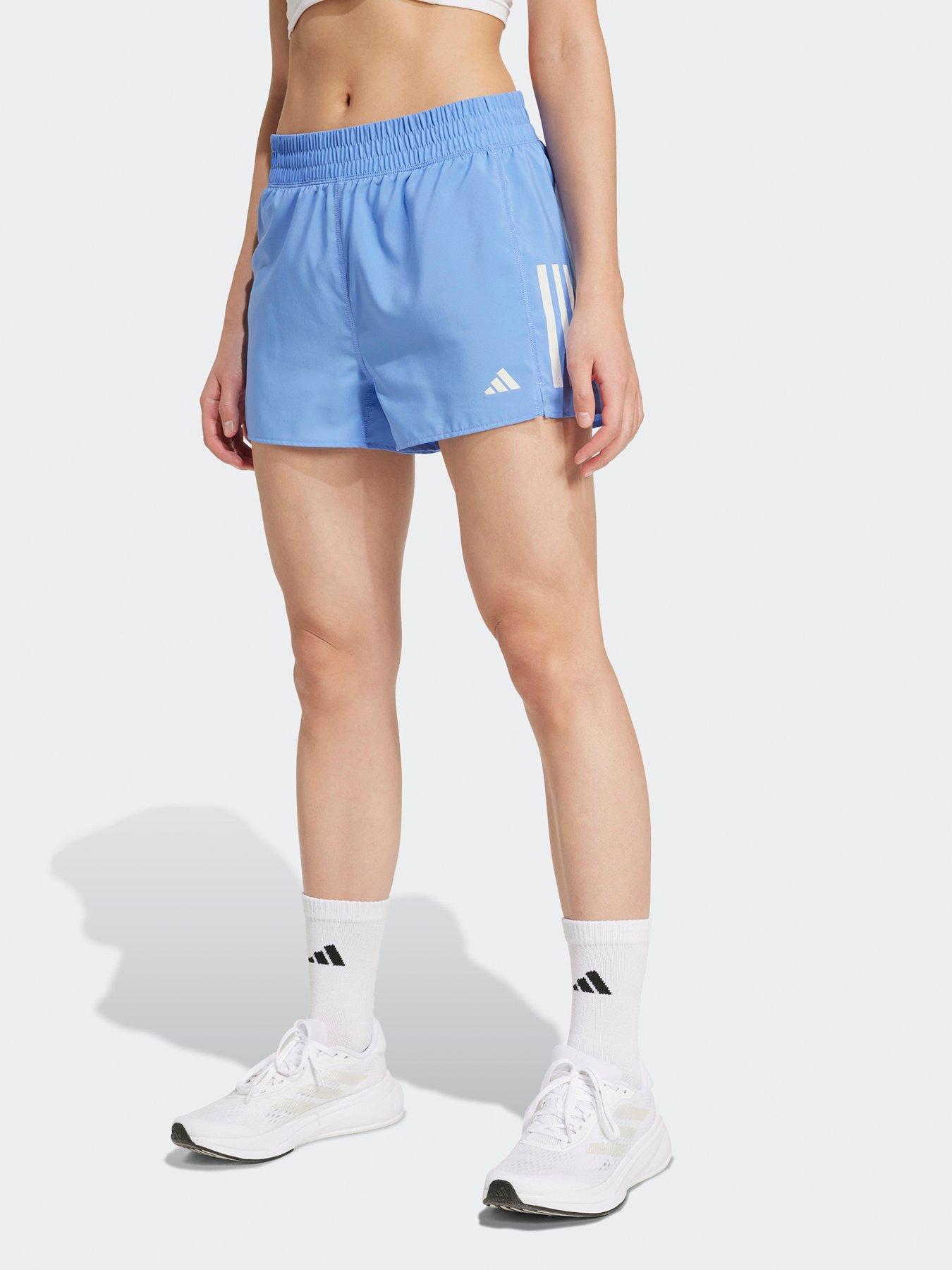adidas Womens Running Own The Run 4Inch Shorts - Blue