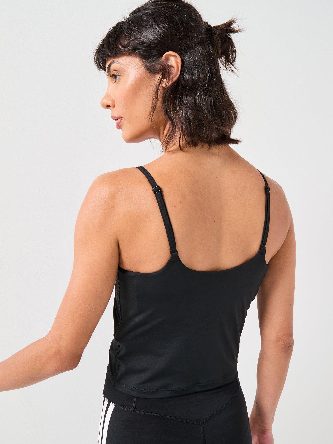 Image 2 of 6 of adidas Womens Training Optime Tank - Black