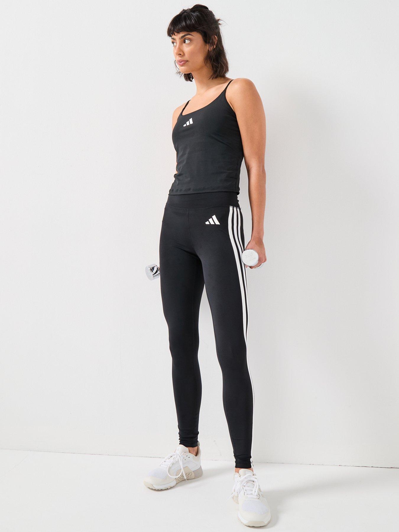 Image 3 of 6 of adidas Womens Training Optime Tank - Black