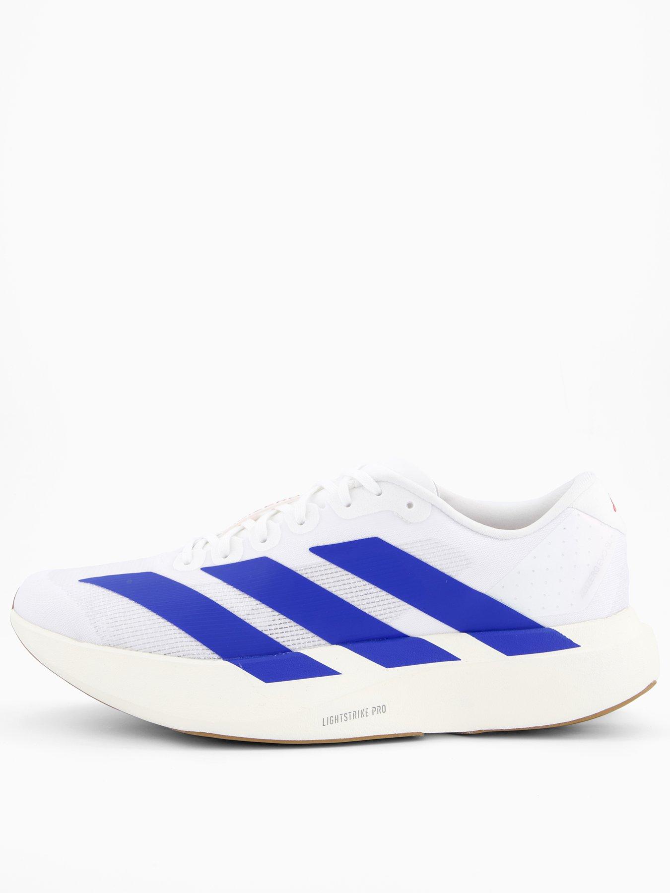 adidas-mens-running-adizero-evo-sl-trainers-whitestillFront