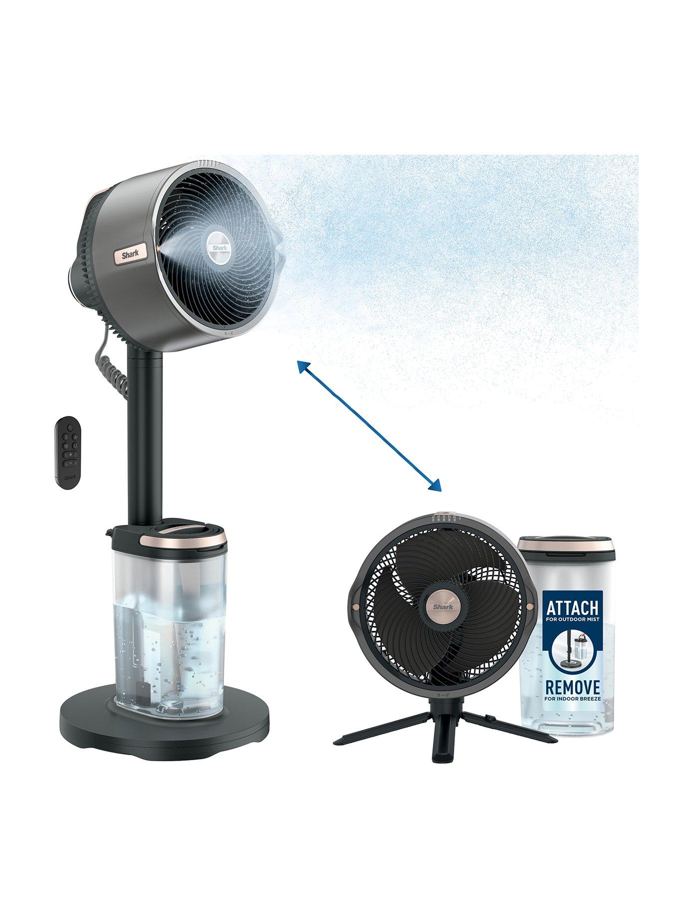 undefined Shark FlexBreeze Pro Mist Indoor  &  Outdoor Fan  &  Outdoor Misting System FA300UK