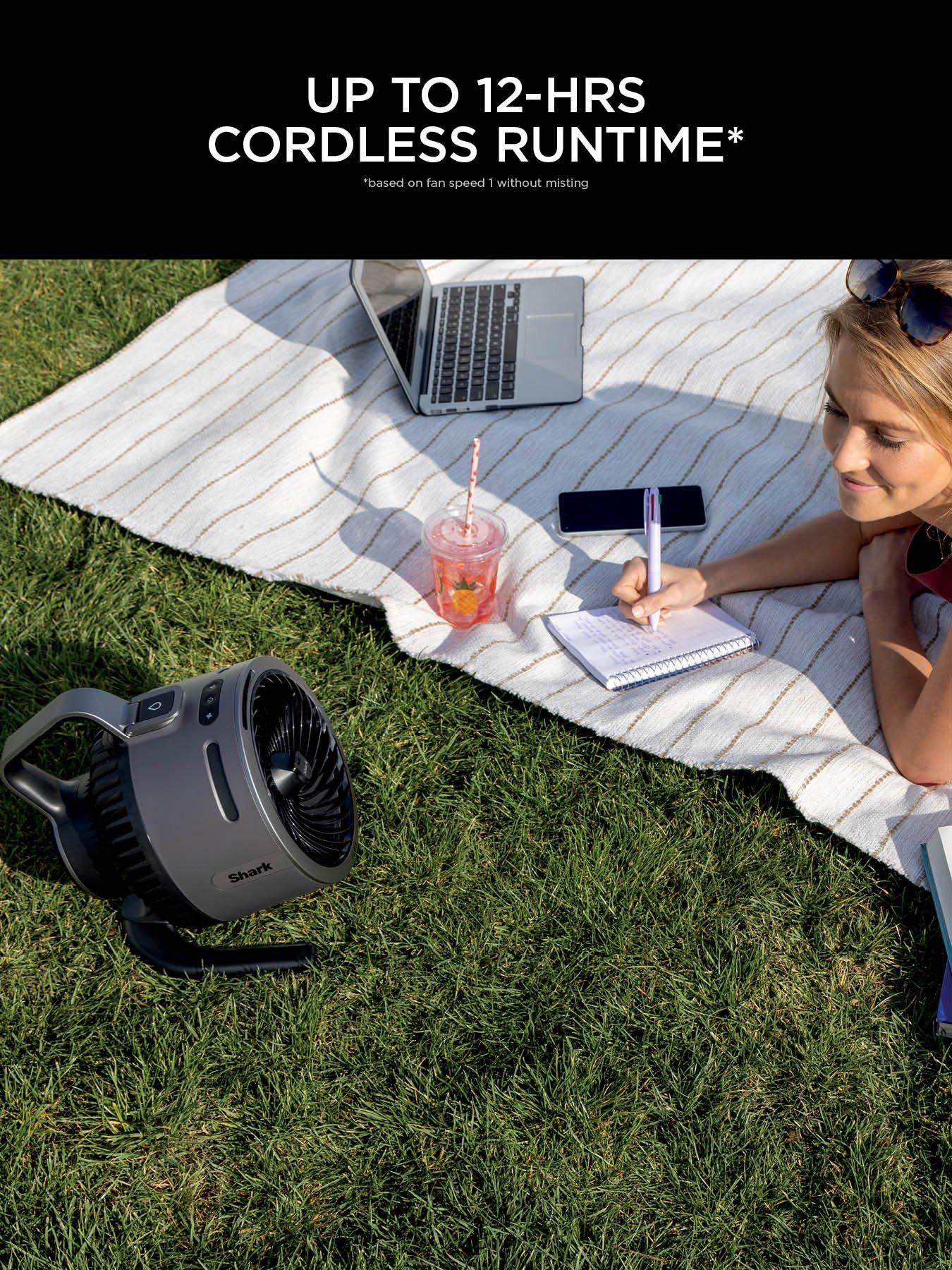 Image 3 of 8 of Shark Shark FlexBreeze HydroGo Misting Fan FA050UK
