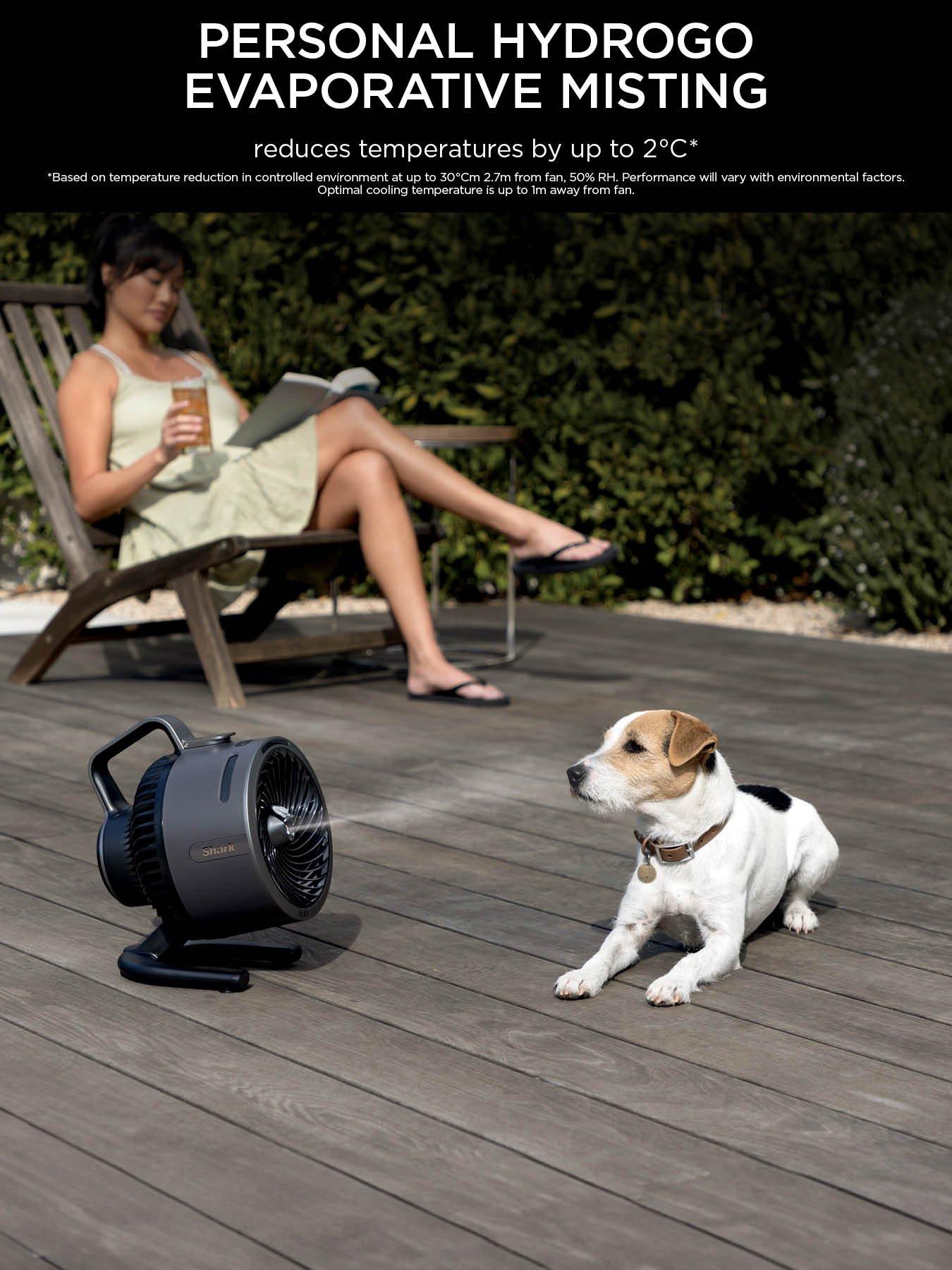 Image 6 of 8 of Shark Shark FlexBreeze HydroGo Misting Fan FA050UK