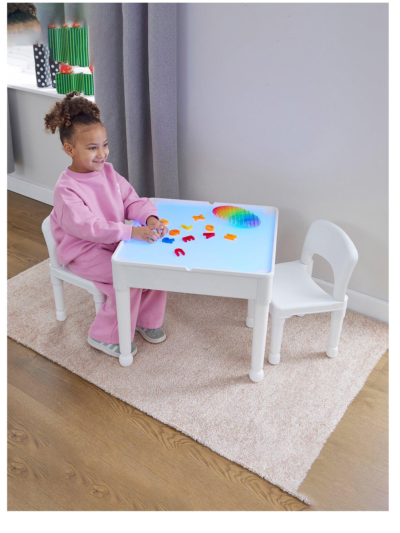 Image 1 of 7 of Liberty House Light Table and Two Chairs Set