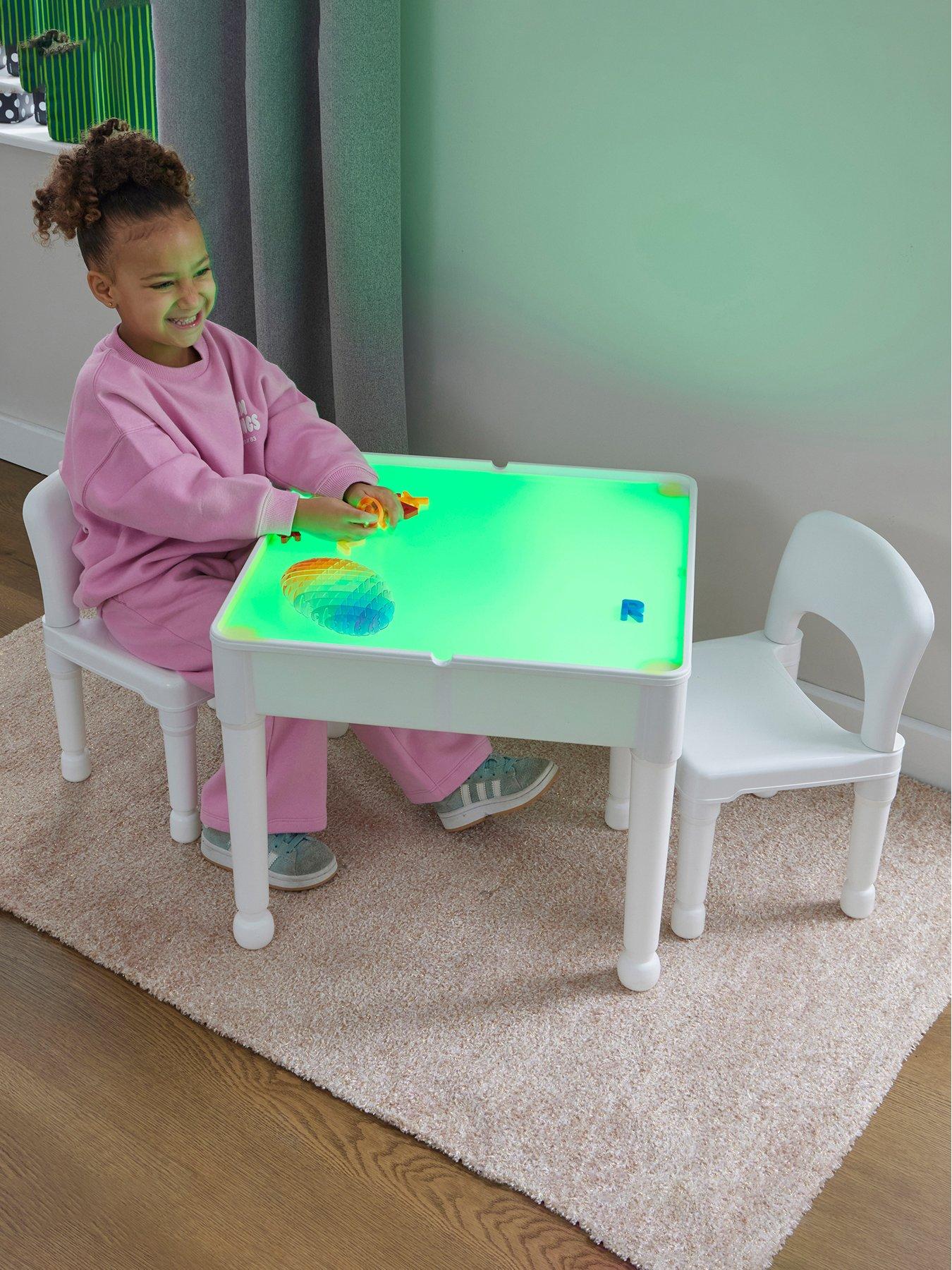 Image 2 of 7 of Liberty House Light Table and Two Chairs Set