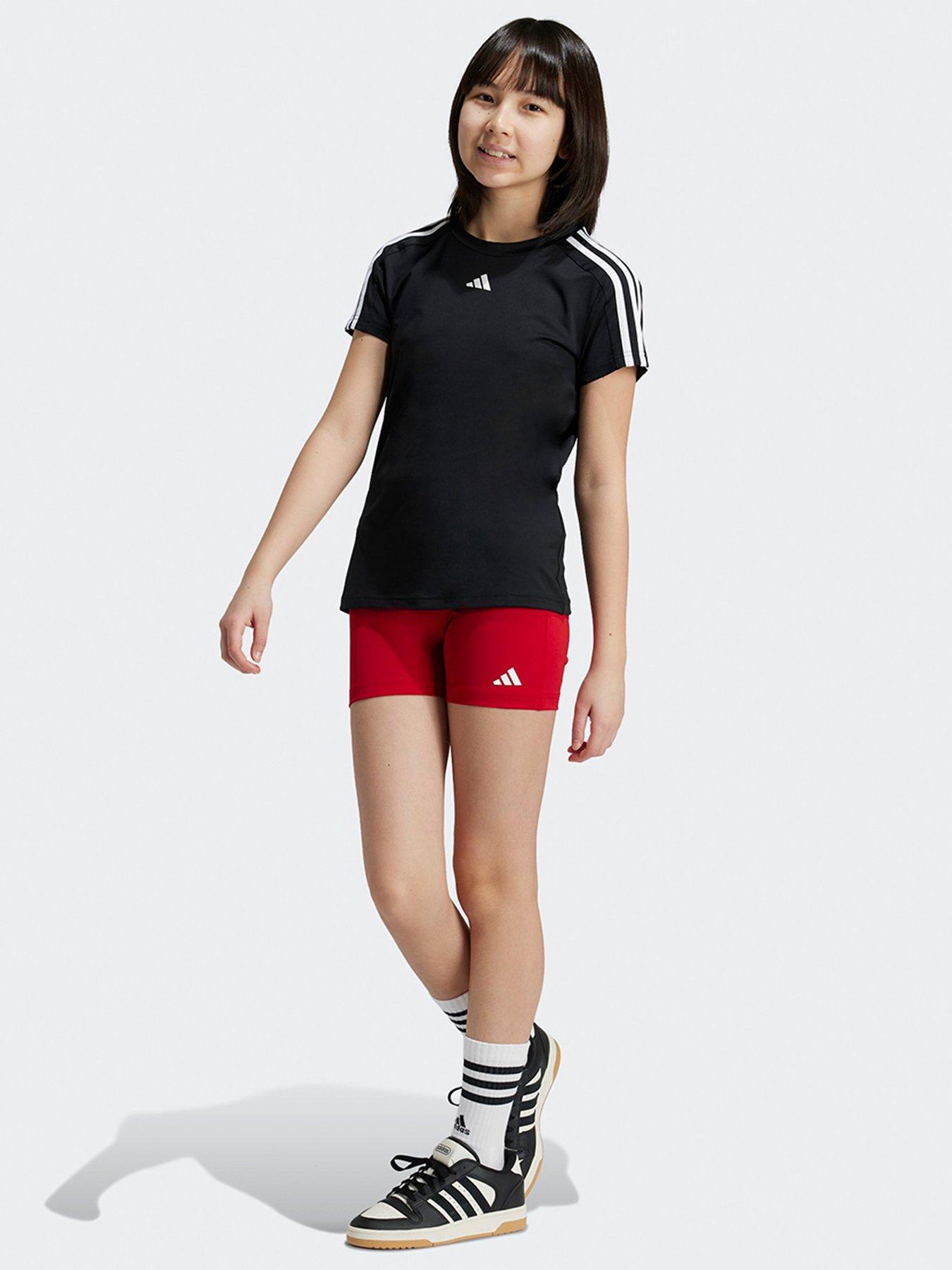 adidas Sportswear Junior Girls Shorts - Team Power Red 2