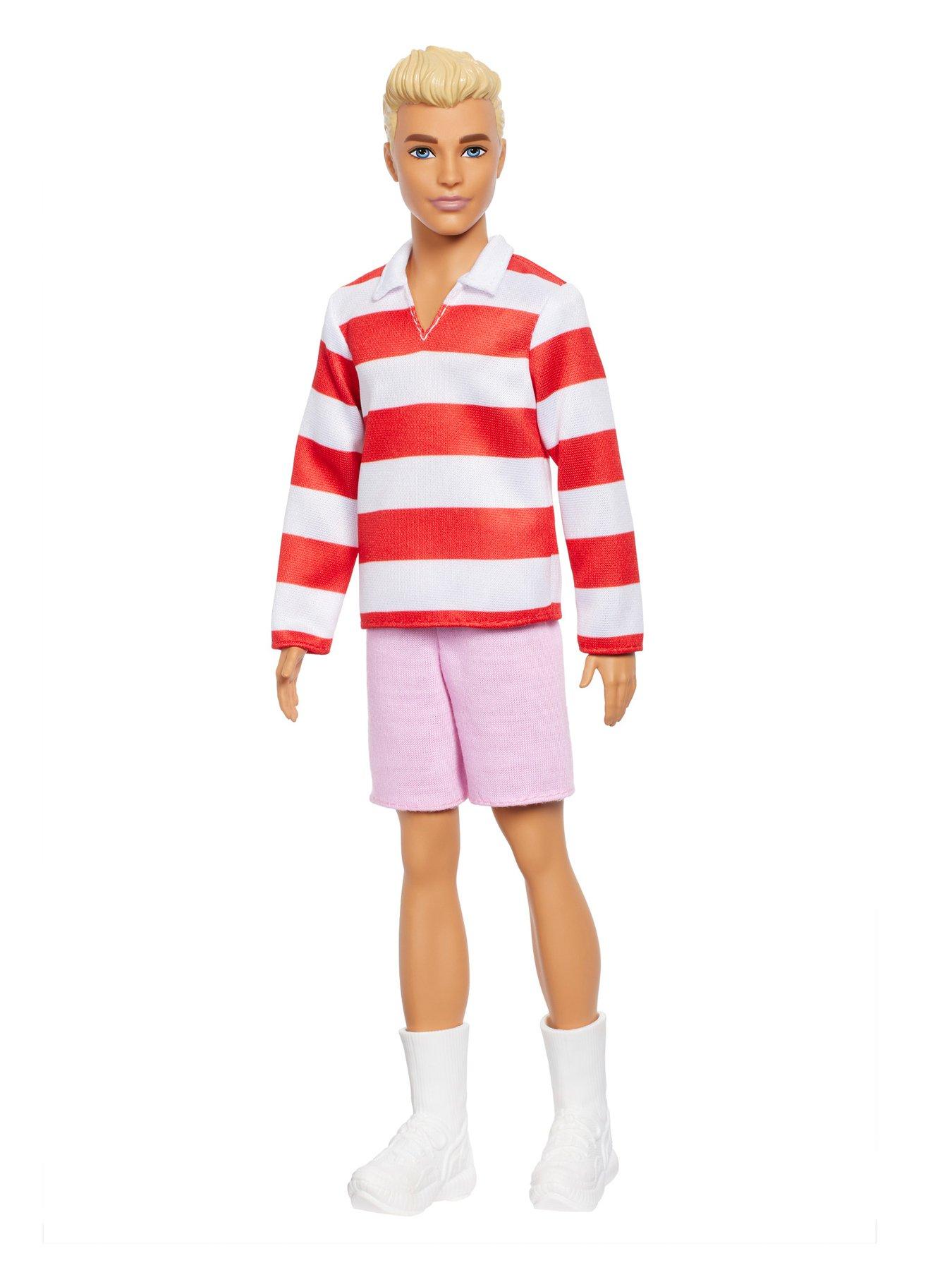 barbie-fashionistas-ken-doll-241-in-red-striped-top-and-pink-shorts-with-white-sneakers-blondeback