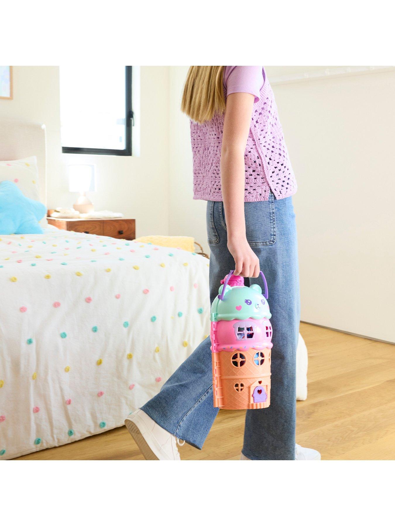 polly-pocket-polly-pocket-dolls-and-playset-gelato-house-with-elevator-ice-cream-theme-with-25-accessories-including-furniture-and-petsback