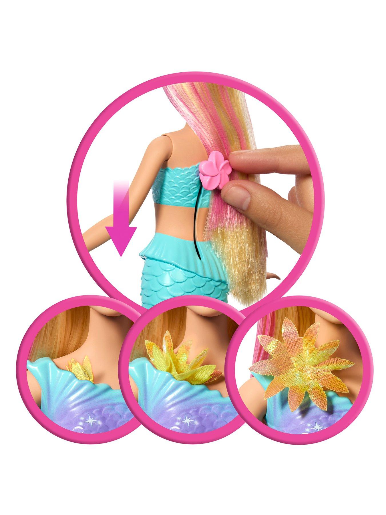 barbie-flower-magic-mermaidnbspdoll-with-surprise-blooming-flowers-feature-amp-pearl-headband-accessoryoutfit