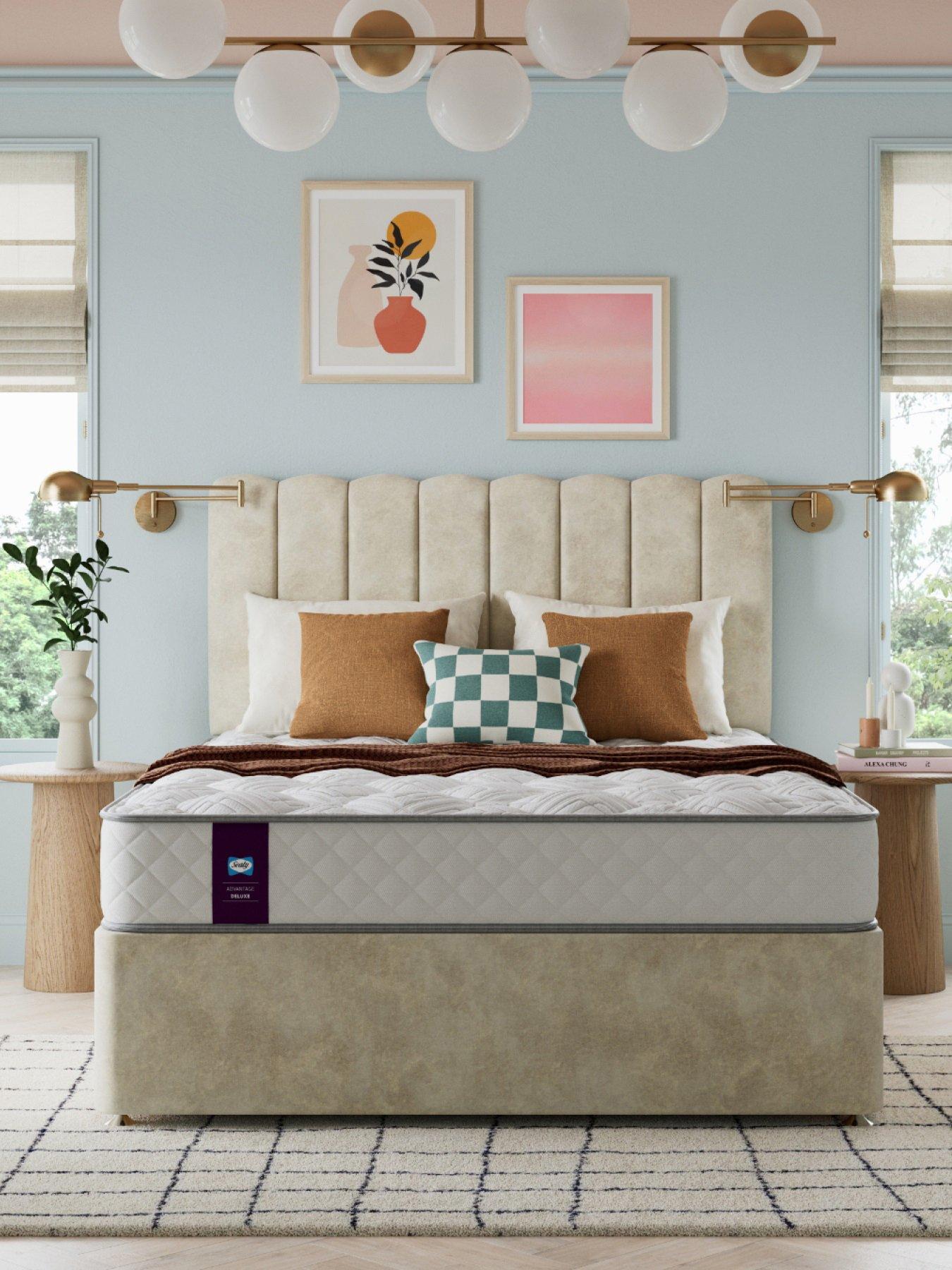 Image 1 of 6 of Sealy Advantage Deluxe Geltex Mattress - Med/Firm