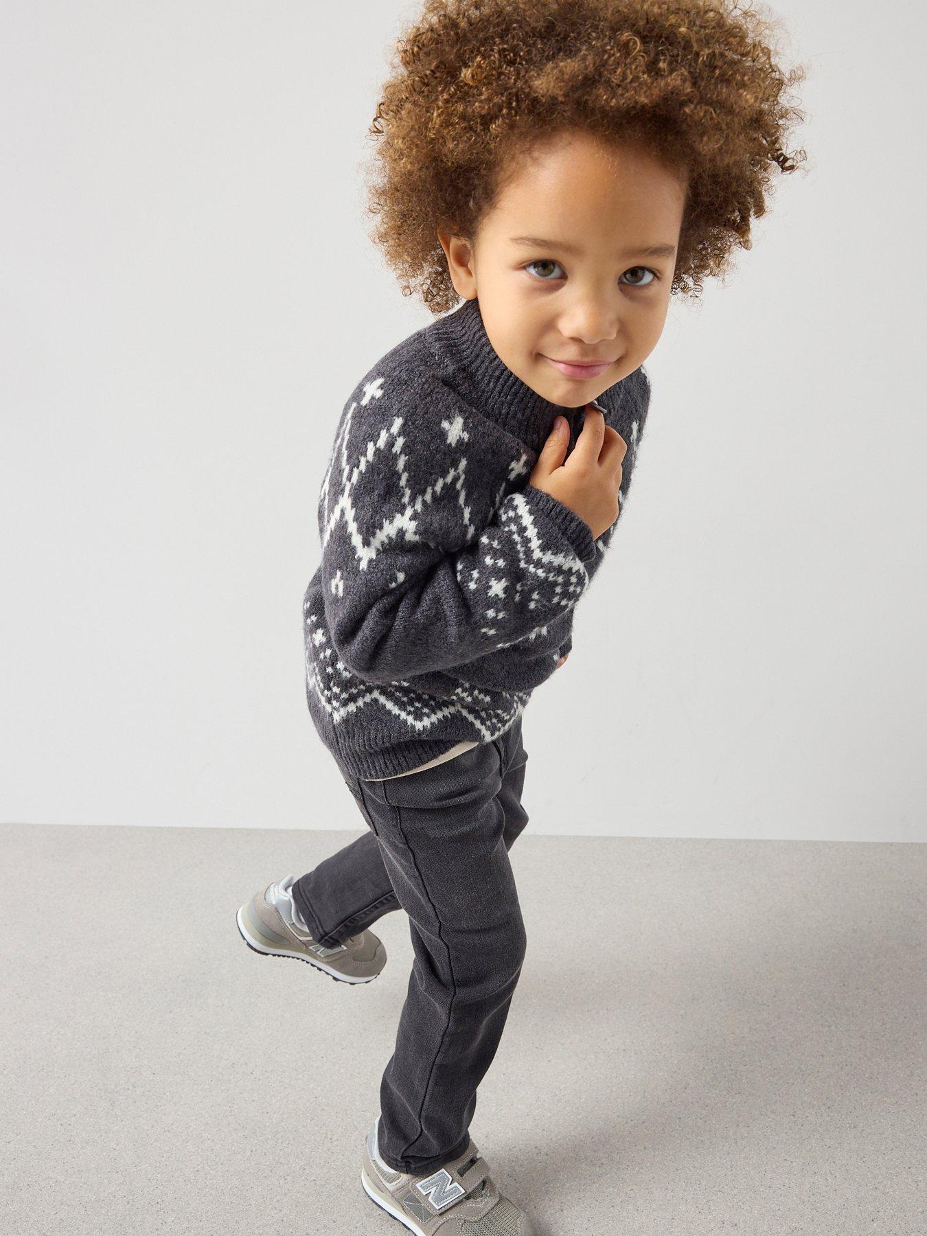 the-very-collection-boys-fairsile-half-zip-knitted-jumper-navydetail