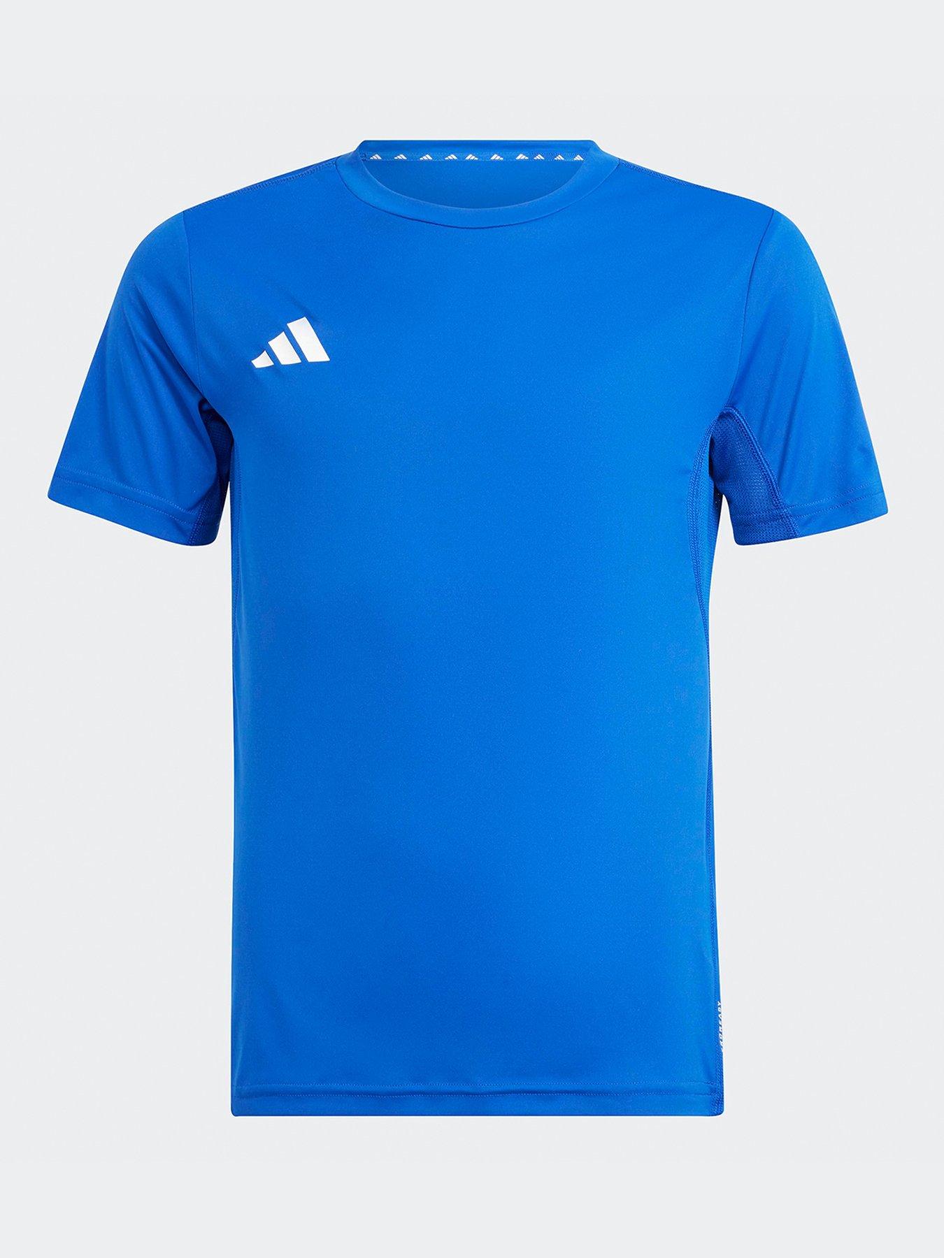 adidas Unisex Junior Running Team T-Shirt - Blue