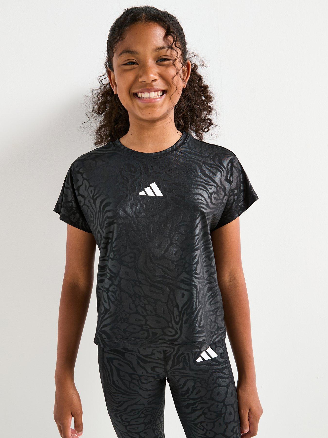 adidas-girls-junior-training-print-t-shirt-black