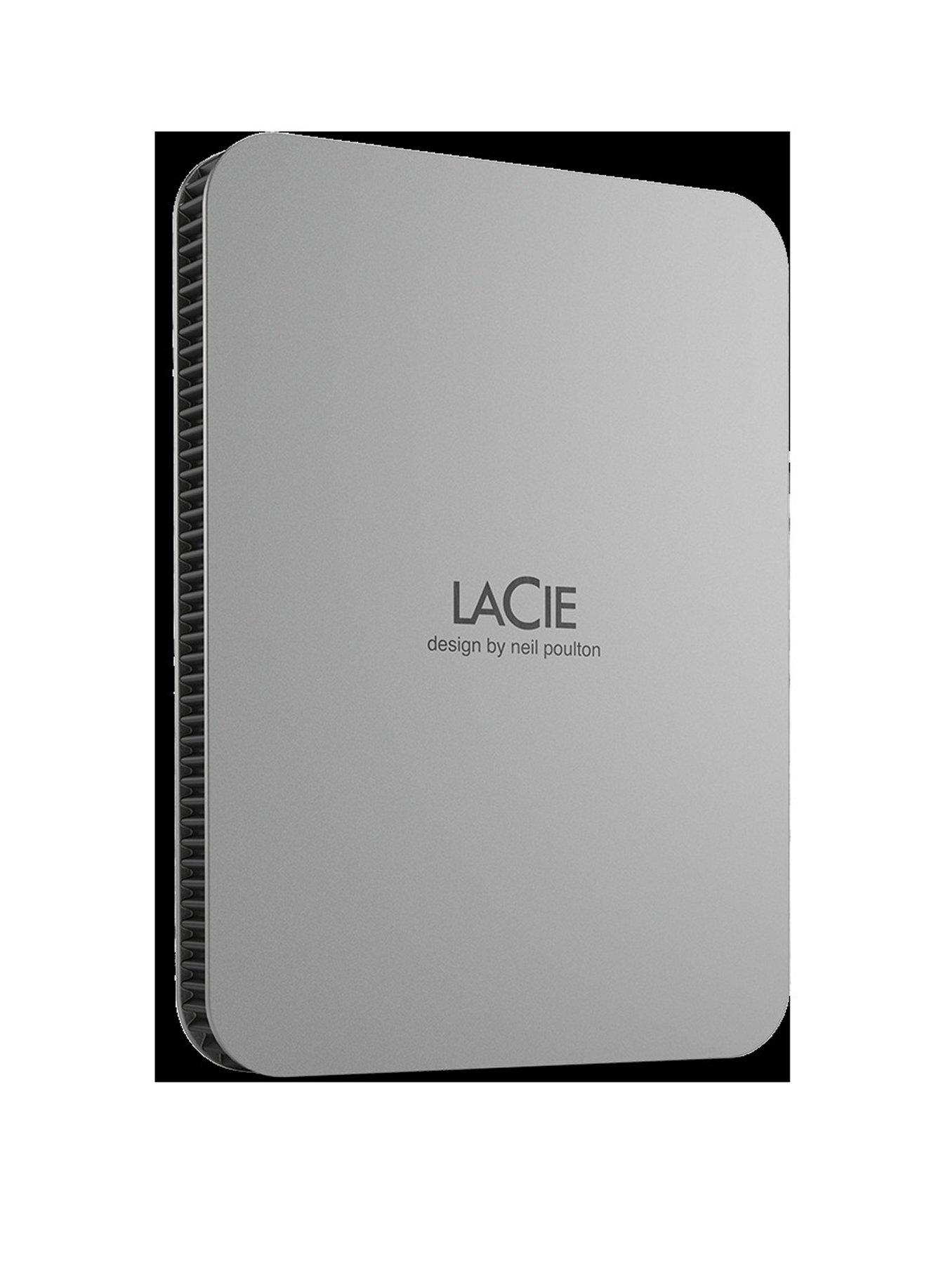 undefined LaCie Mobile Drive 1 TB - Moon Silver