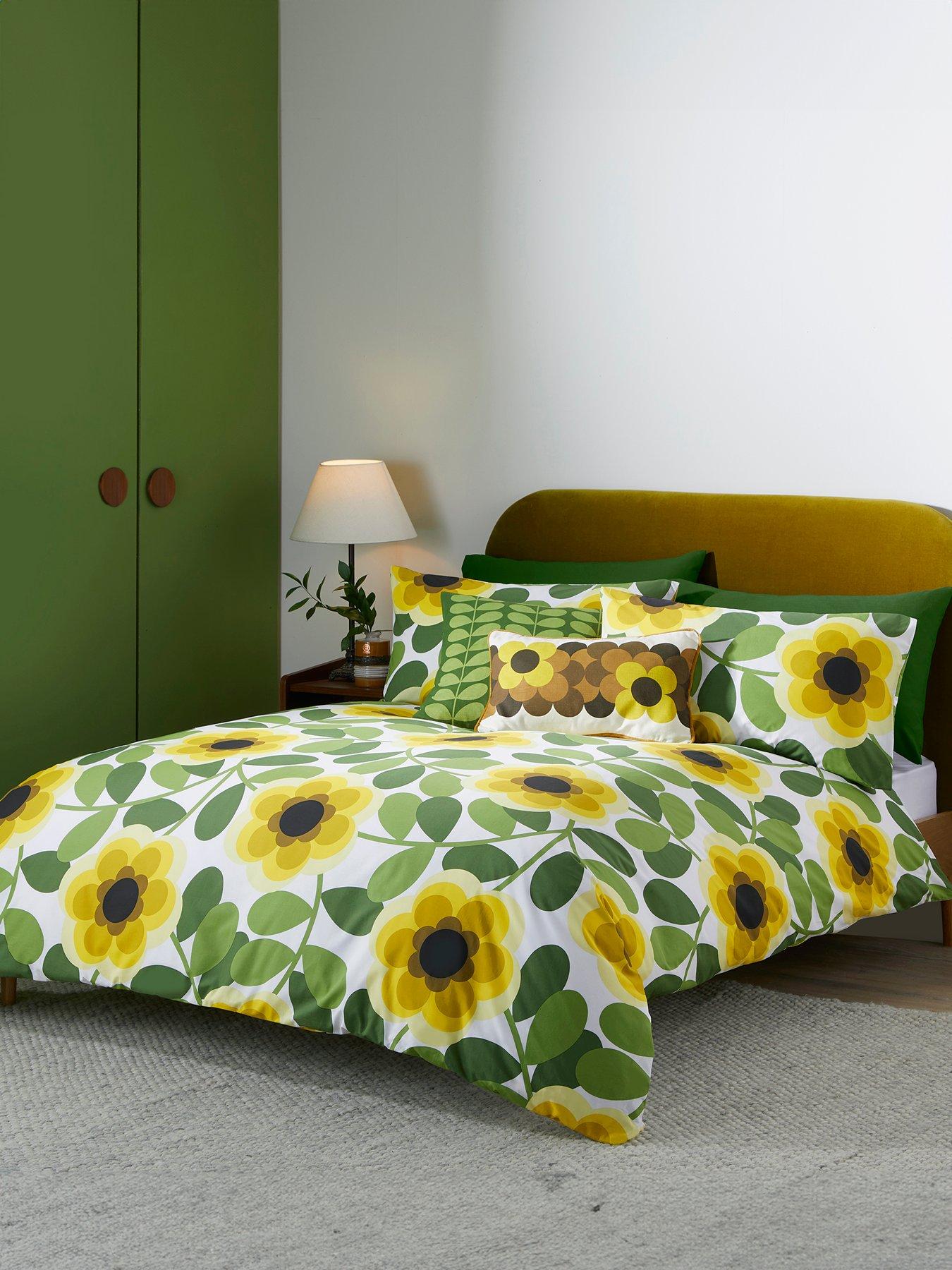 undefined Giant Water Lily 100% Cotton Duvet Cover Set