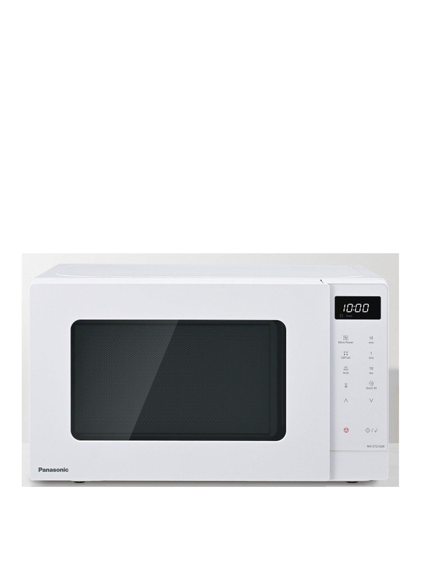 Image 1 of 7 of Panasonic NN-ST21QWBPQ - 20L Solo Microwave in white