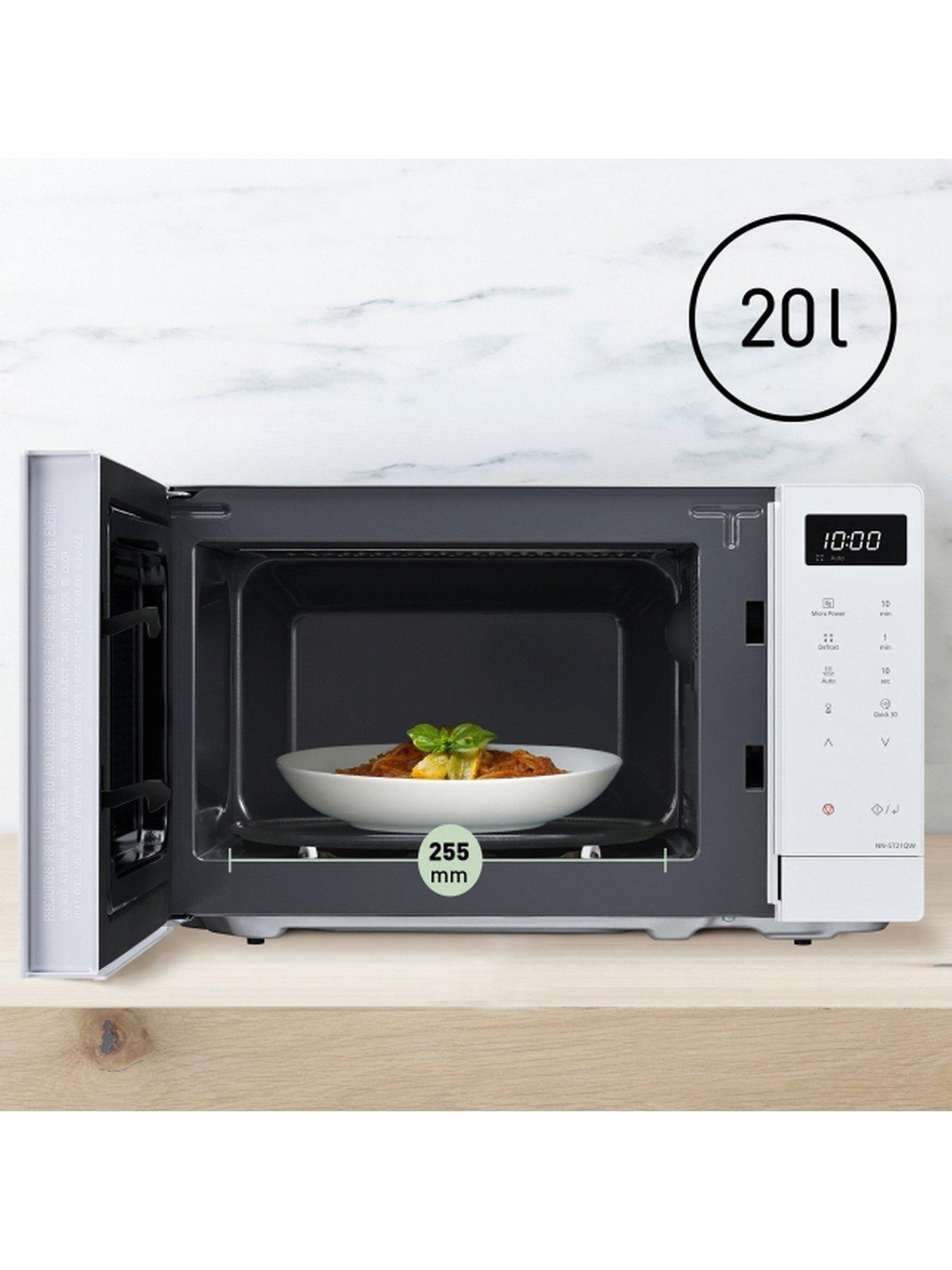 Image 2 of 7 of Panasonic NN-ST21QWBPQ - 20L Solo Microwave in white
