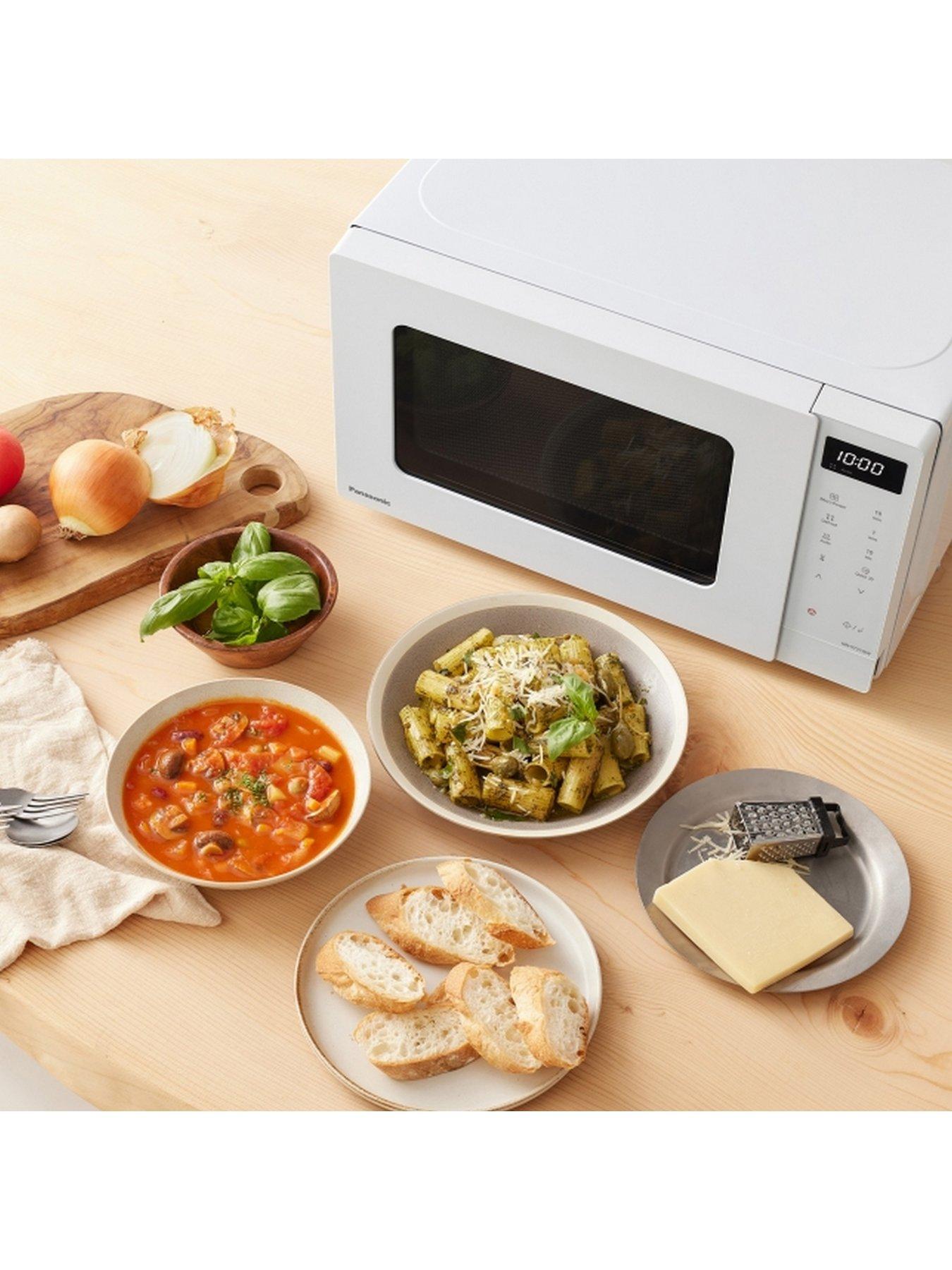 Image 3 of 7 of Panasonic NN-ST21QWBPQ - 20L Solo Microwave in white