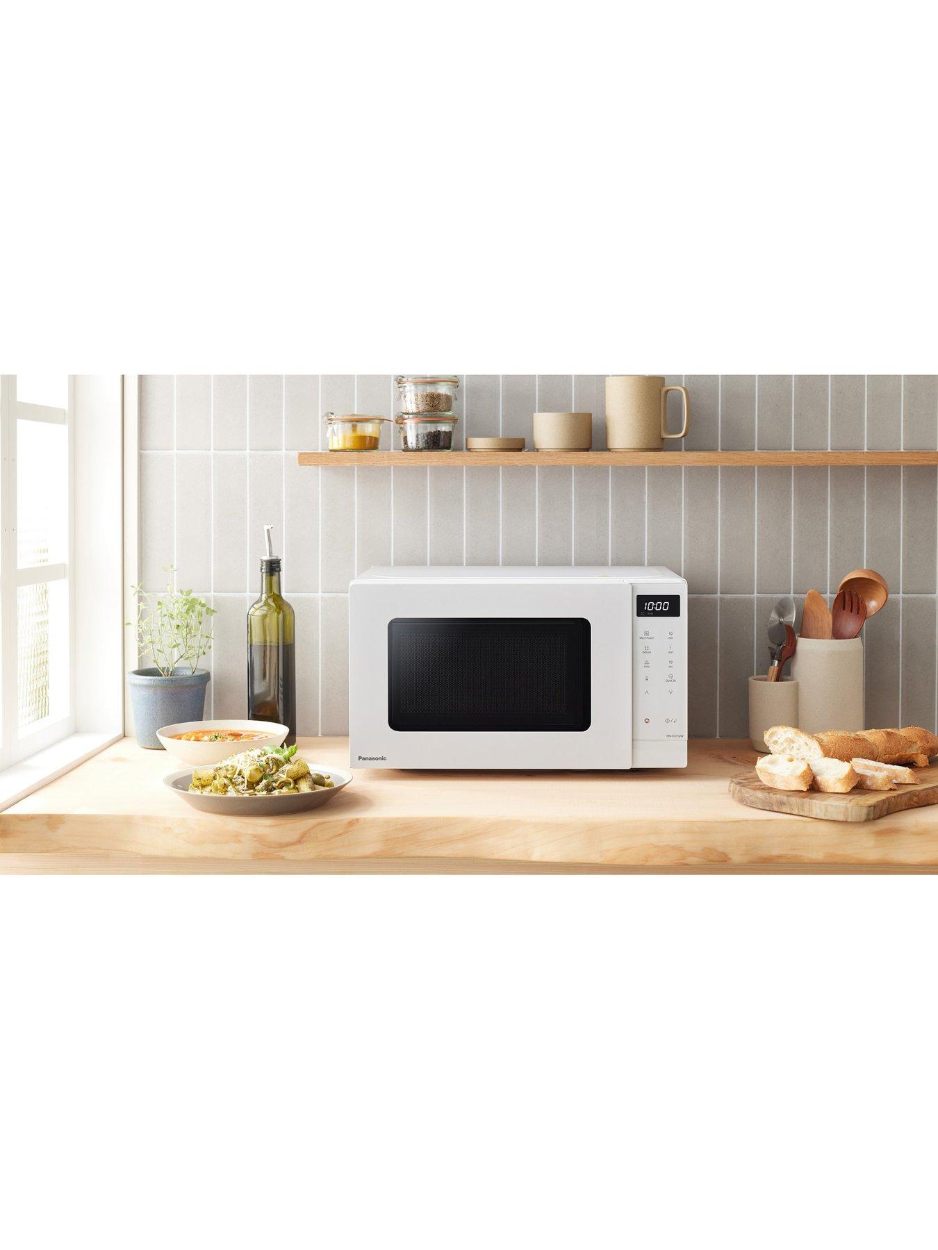 Image 4 of 7 of Panasonic NN-ST21QWBPQ - 20L Solo Microwave in white
