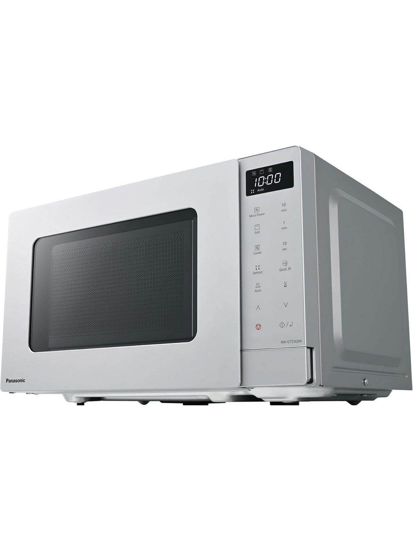 panasonic-nn-gt21qwbpq-20l-microwave-grill-in-silverback