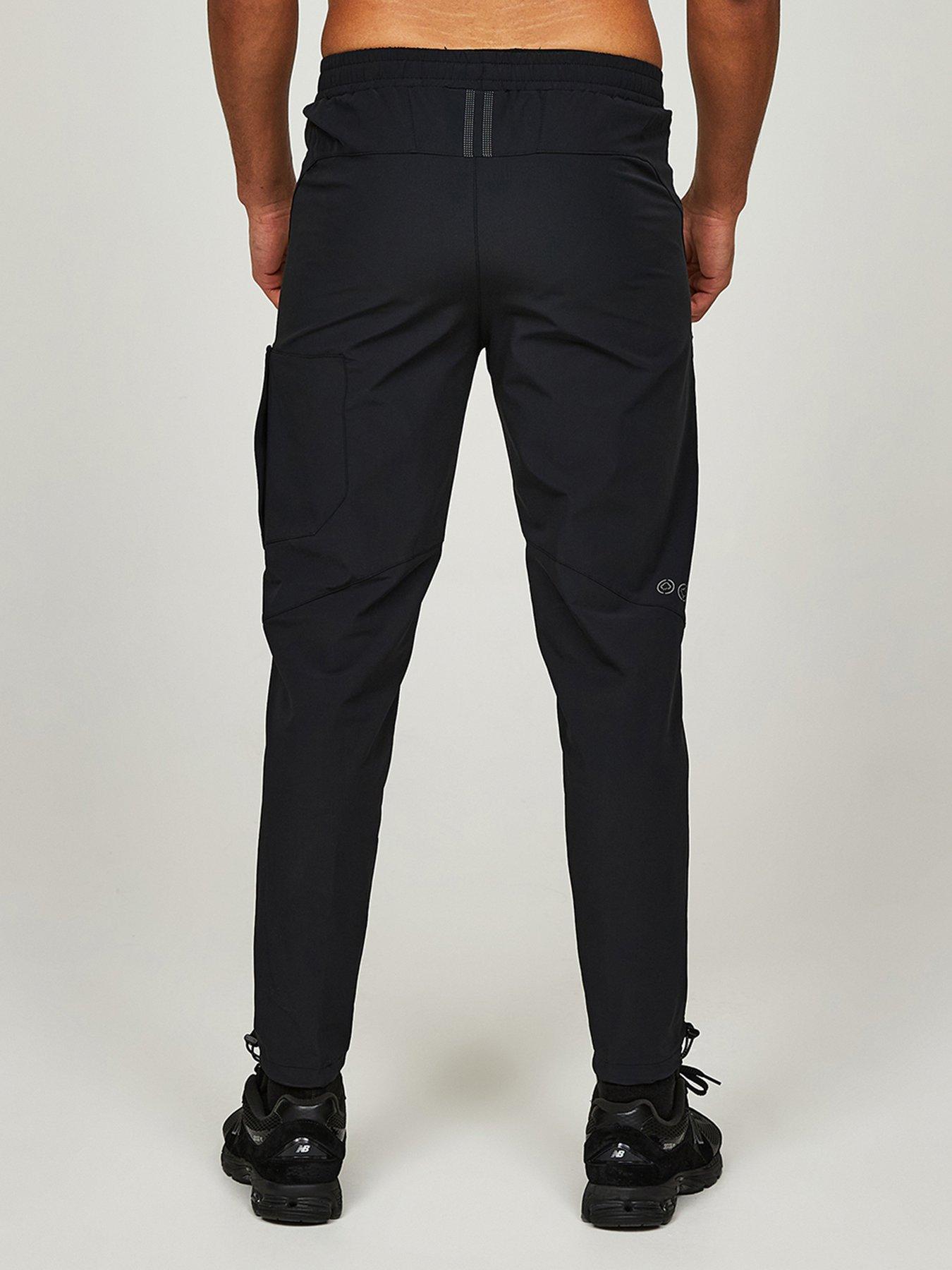Image 2 of 6 of Zavetti Canada Irrosso Woven Joggers - Black