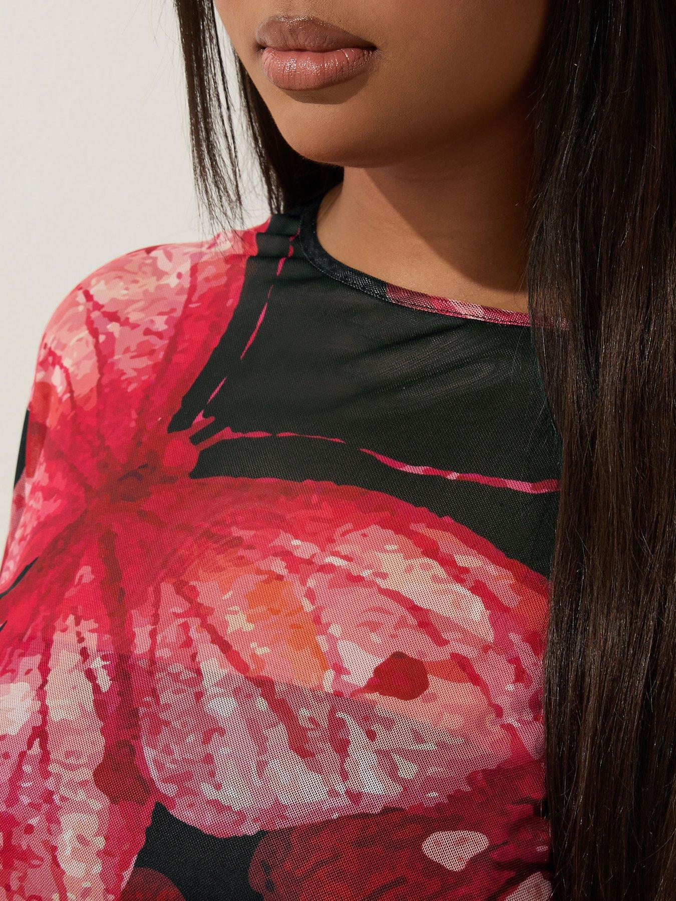 yours-curve-butterfly-mesh-top-blackdetail