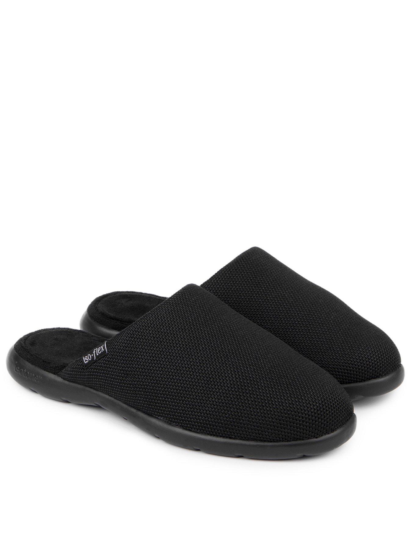Image of TOTES Totes Isotoner Isoflex Textured Mule Slipper