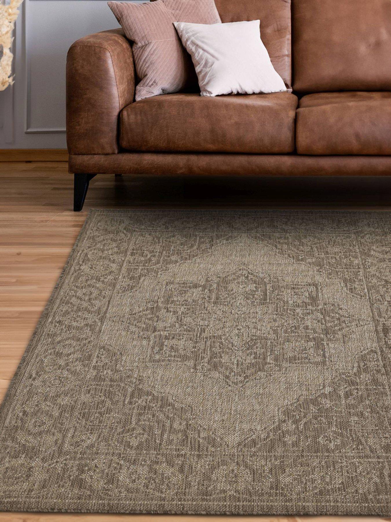Image 1 of 5 of The Very Collection Gel-Backed Medallion Rug&nbsp;