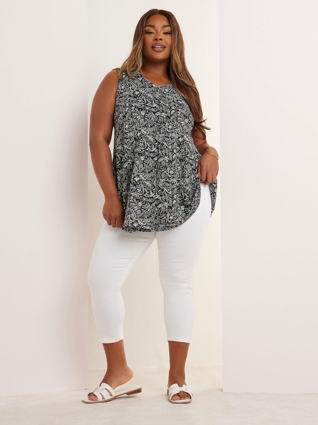 yours-curve-pleat-front-crepe-vest-blackback