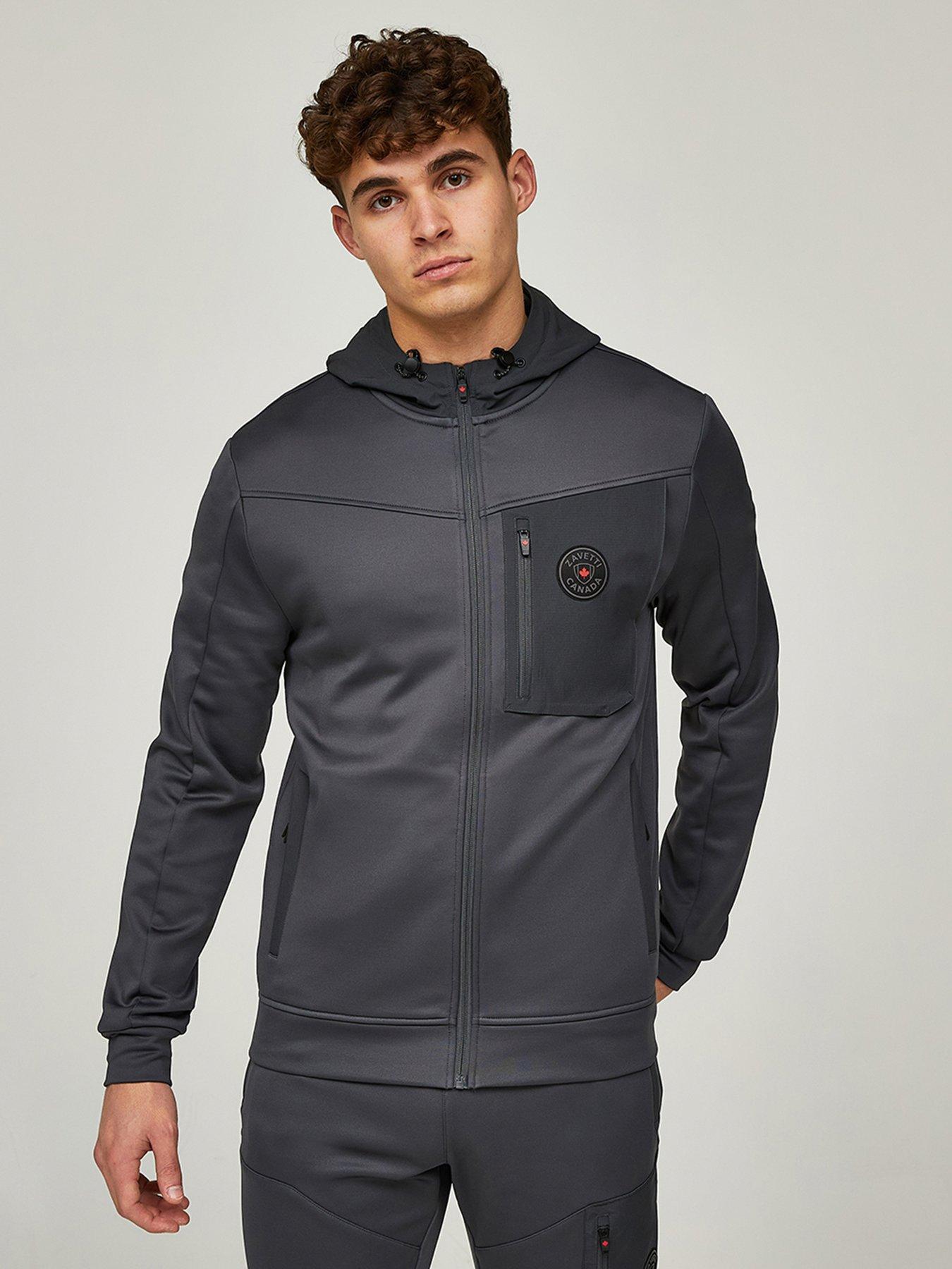 zavetti-canada-zentio-windbreaker-jacket-greyfront