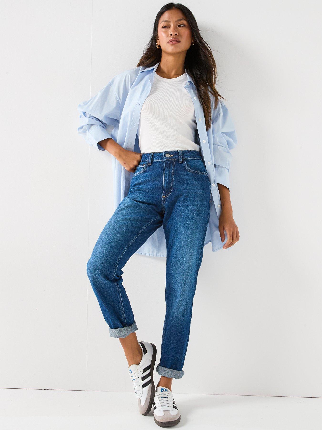 The Very Collection New Dakota Boyfriend Jeans - Mid Wash