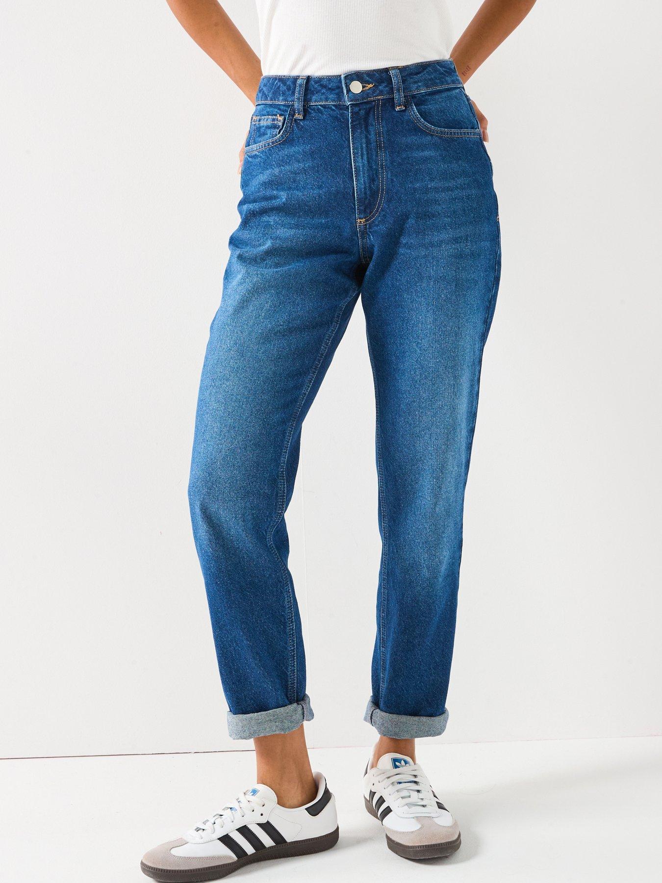 Image 3 of 6 of The Very Collection New Dakota Boyfriend Jeans - Mid Wash