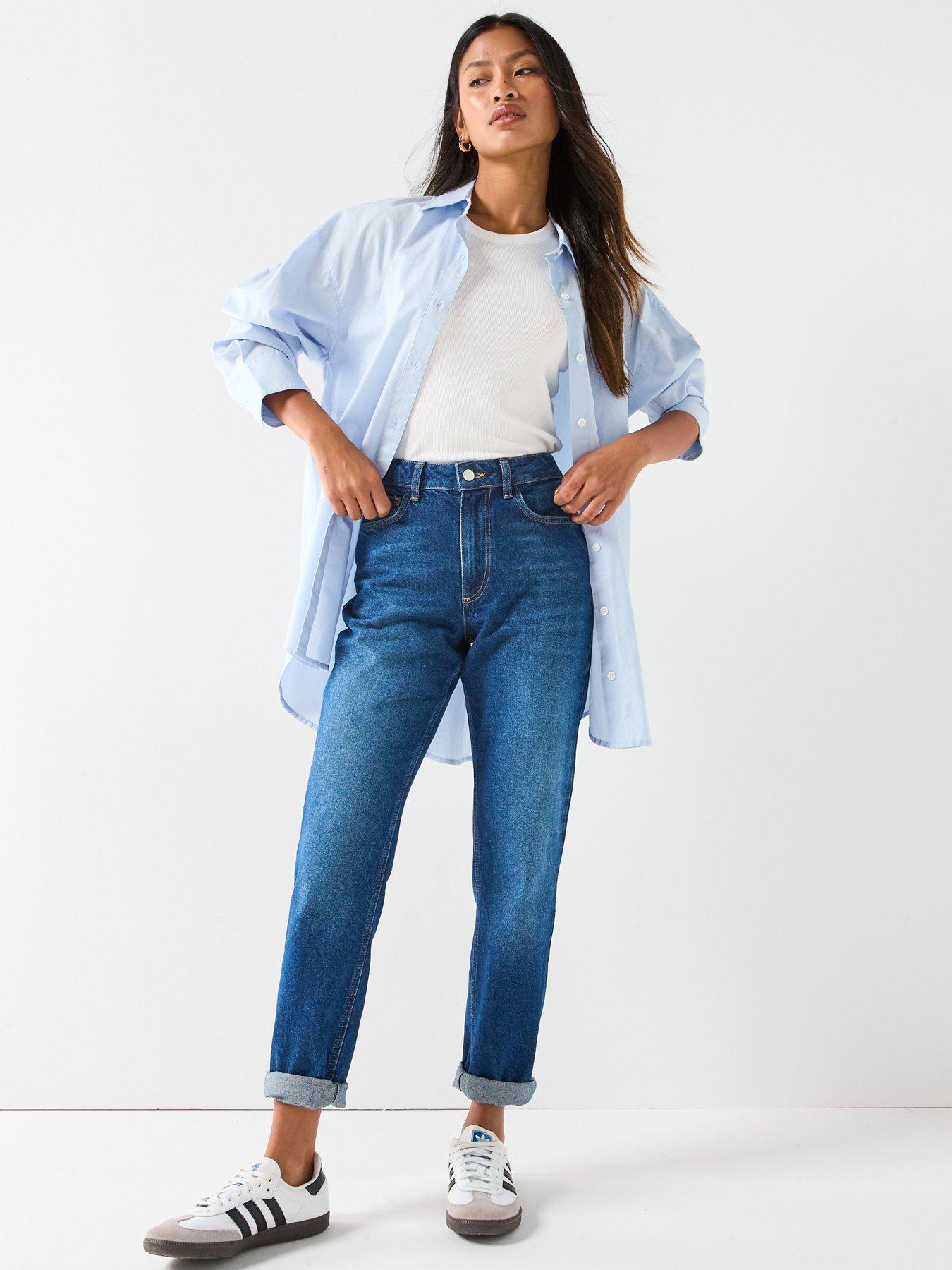Image 5 of 6 of The Very Collection New Dakota Boyfriend Jeans - Mid Wash