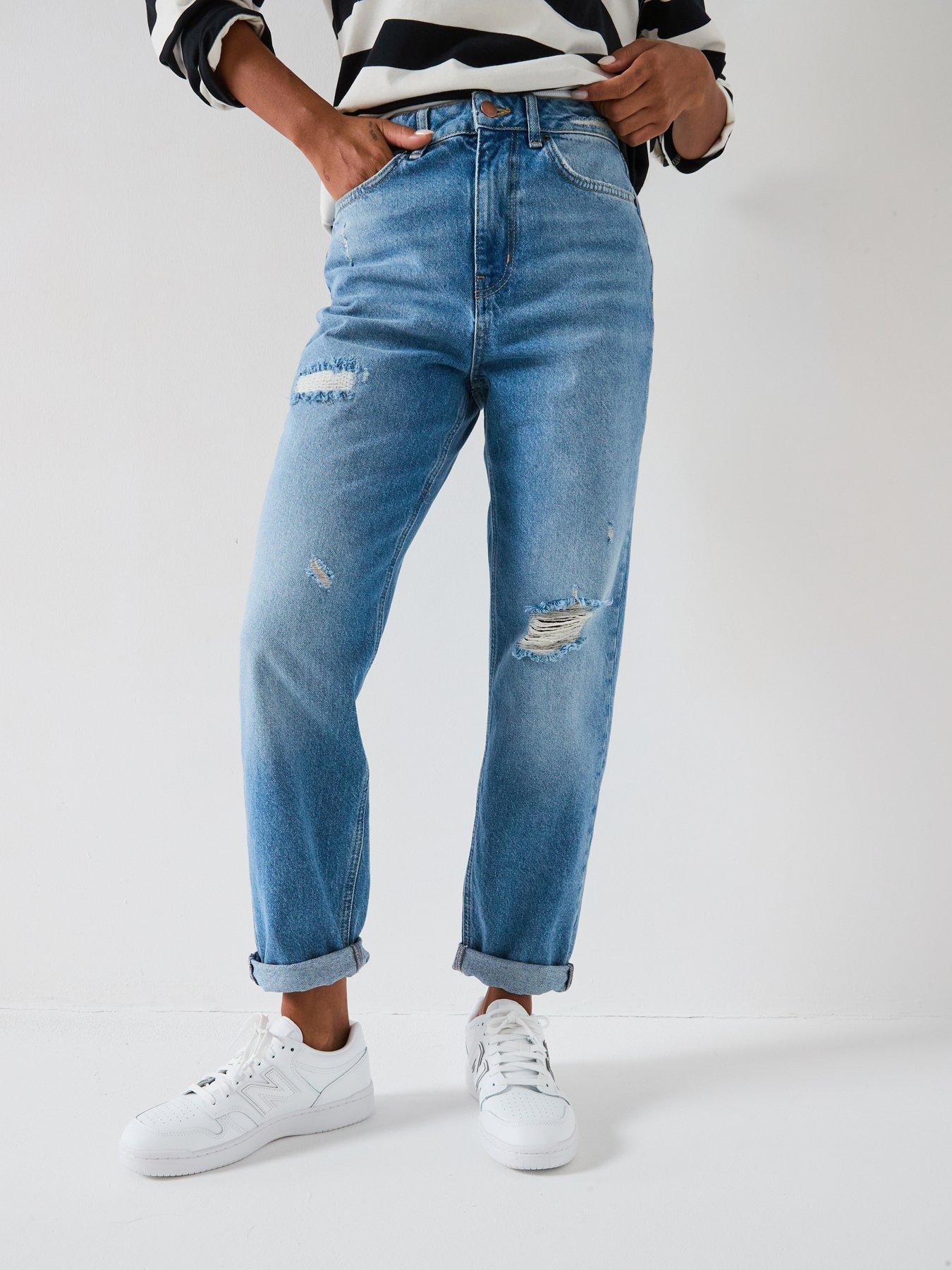 the-very-collection-high-waist-rip-and-repair-mom-jeans-mid-wash