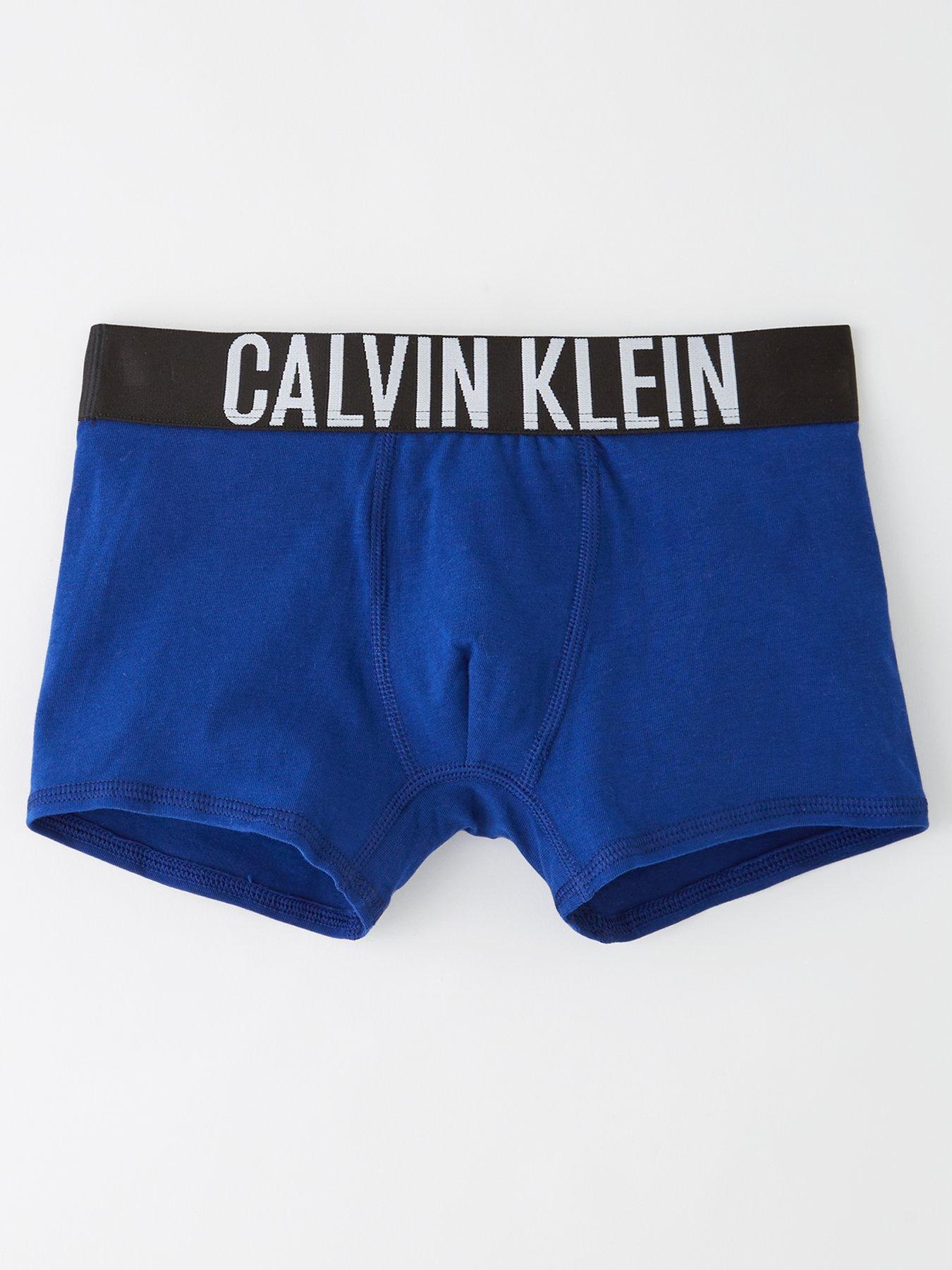 Image 2 of 4 of Calvin Klein Boys 3 Pack Trunks - Multi