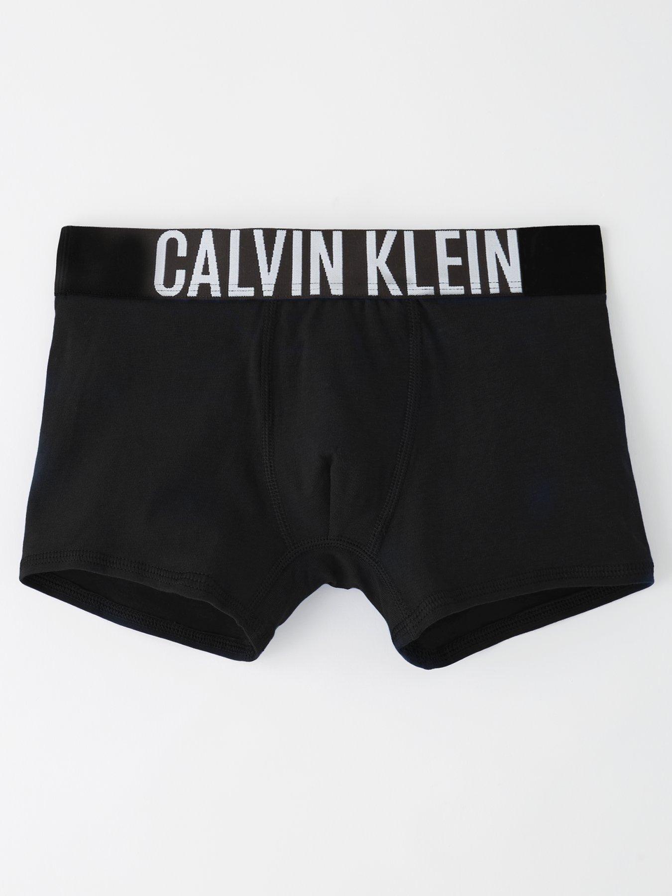 Image 3 of 4 of Calvin Klein Boys 3 Pack Trunks - Multi