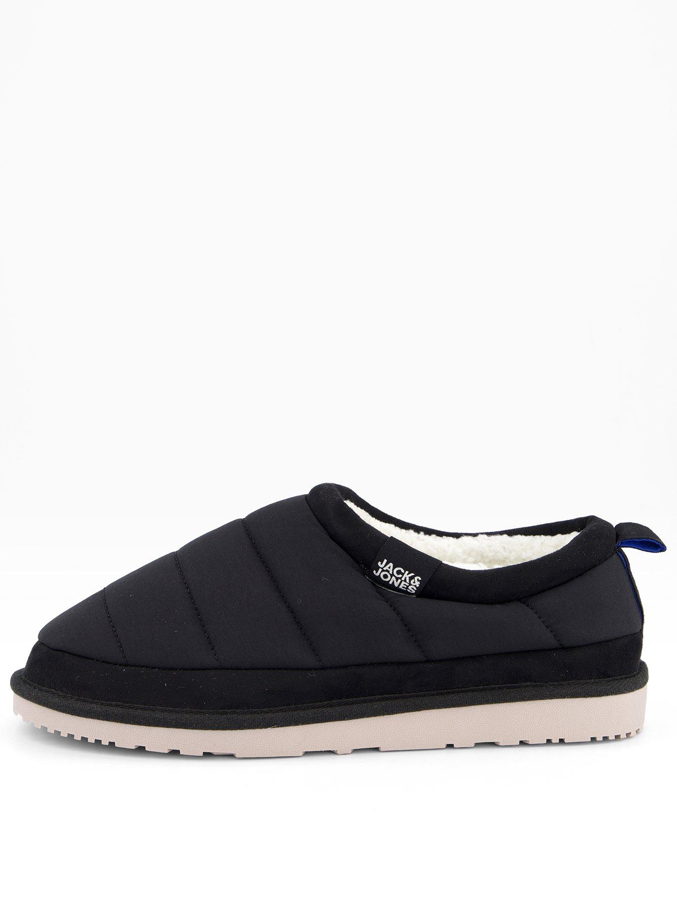 jack-jones-padded-mule-slipper-dark-grey